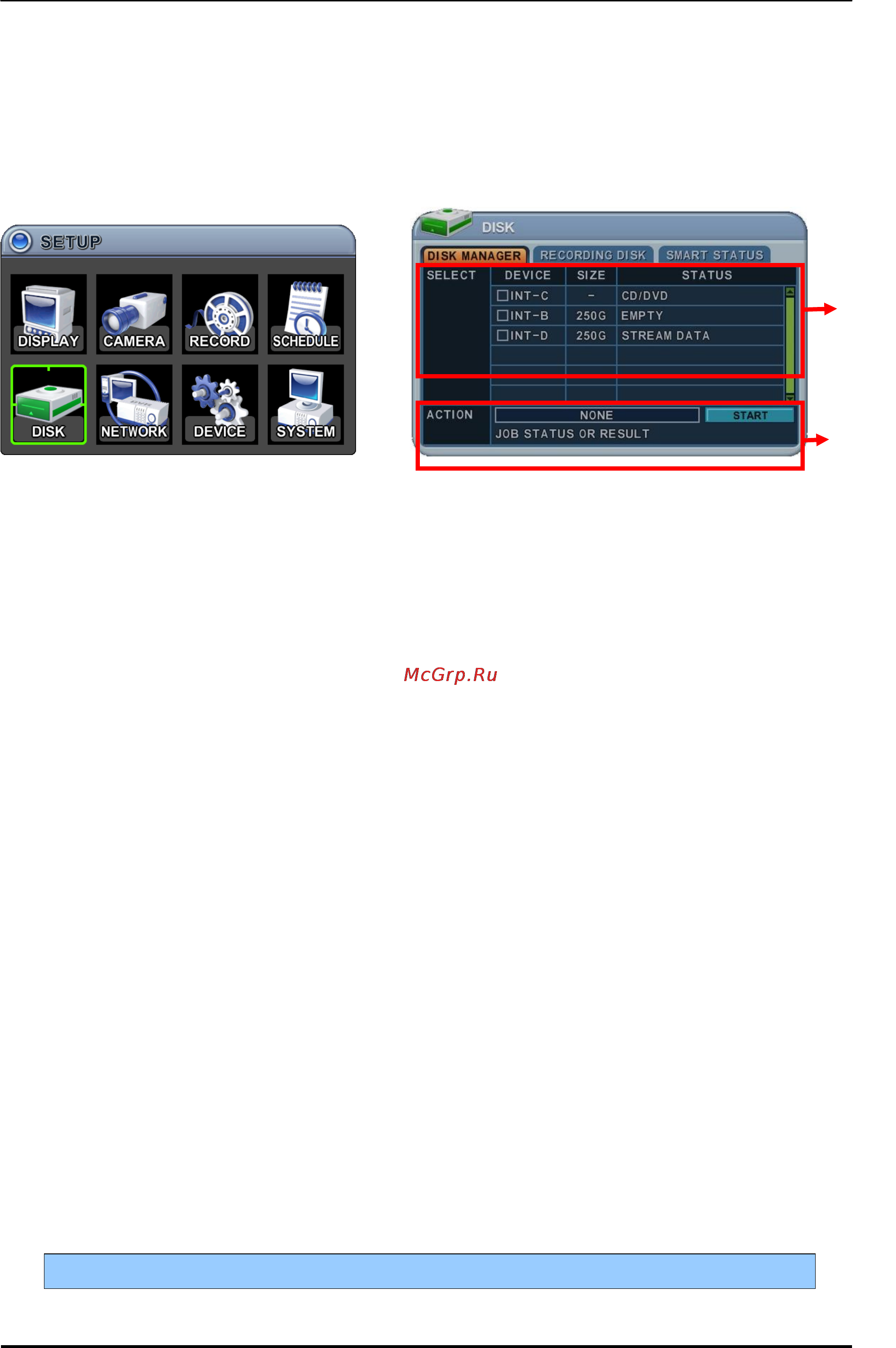 Pinetron PDR-X7000 [47/91] Disk накопители