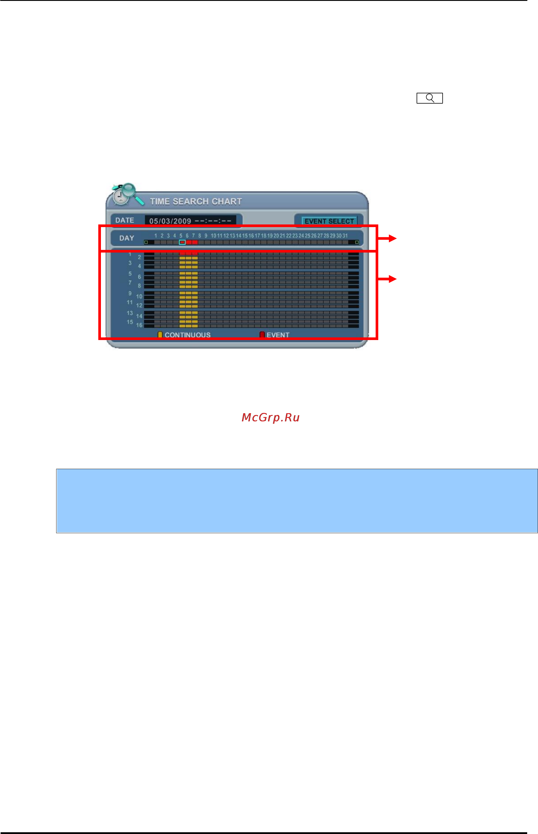 Pinetron PDR-X7000 [76/91] Time search поиск по времени и дате