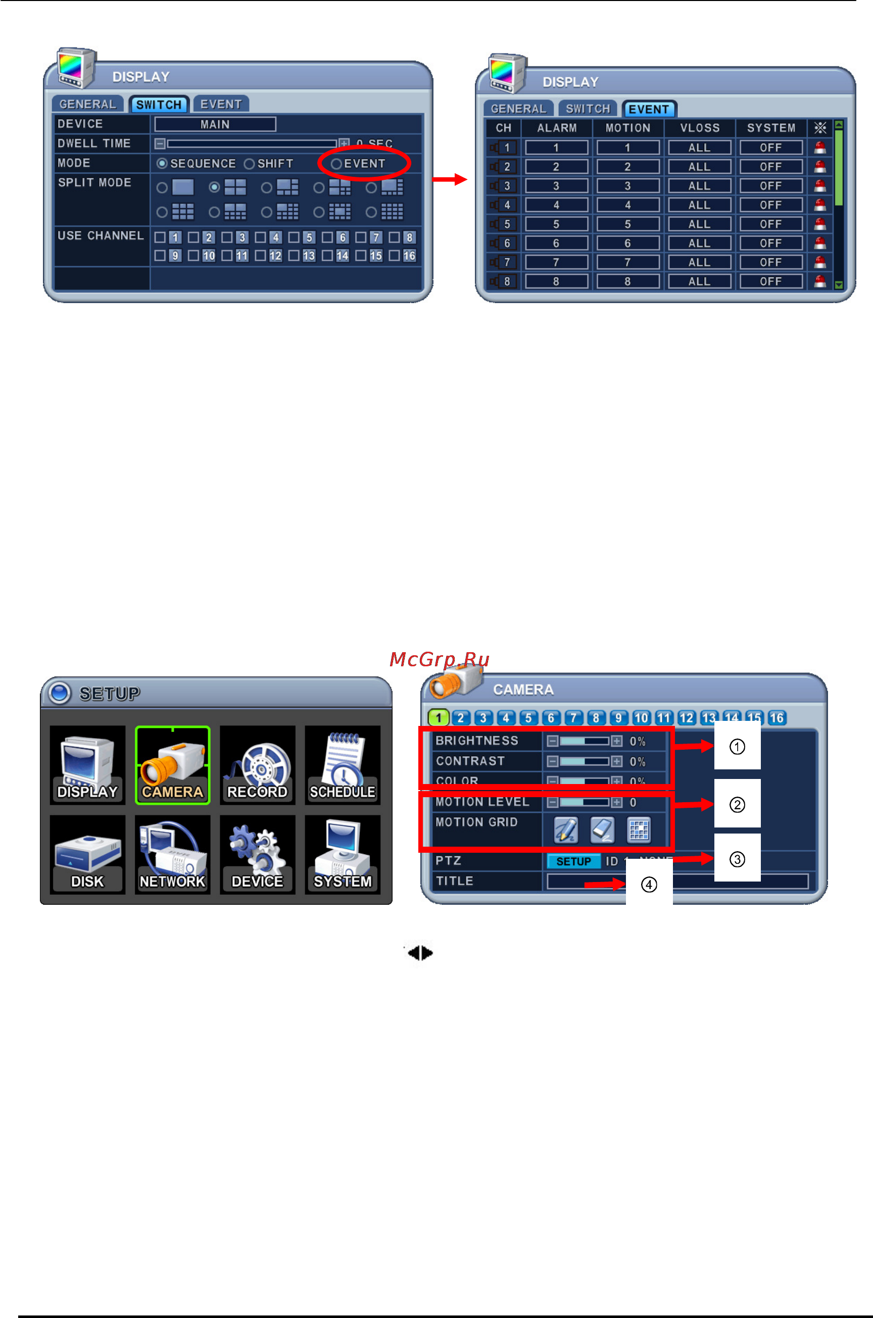 Pinetron PDR-M6000 [35/85] Камера