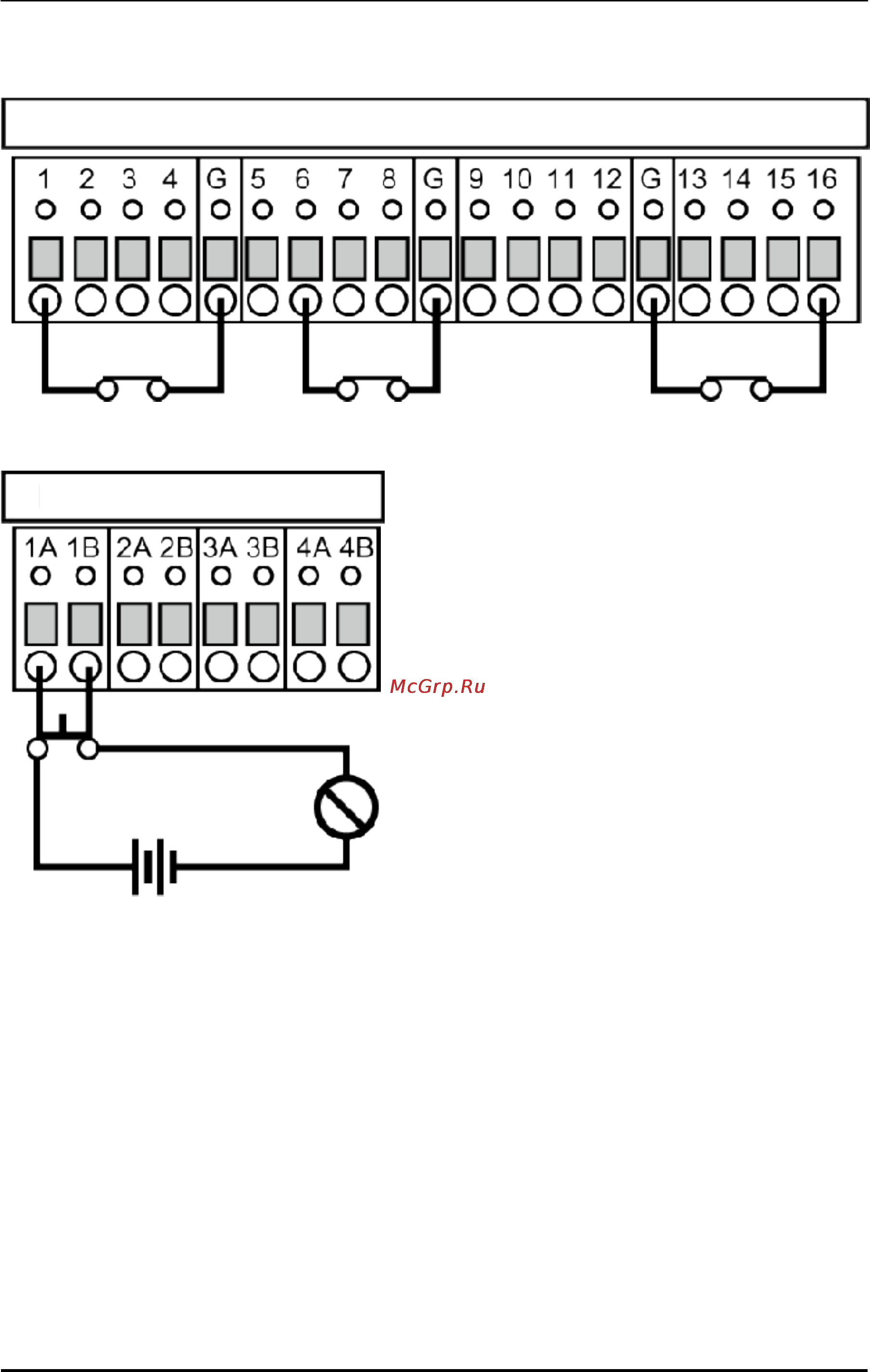 Pinetron PDR-M7000 [18/89] Подключение к нормально закрытым контактам n c