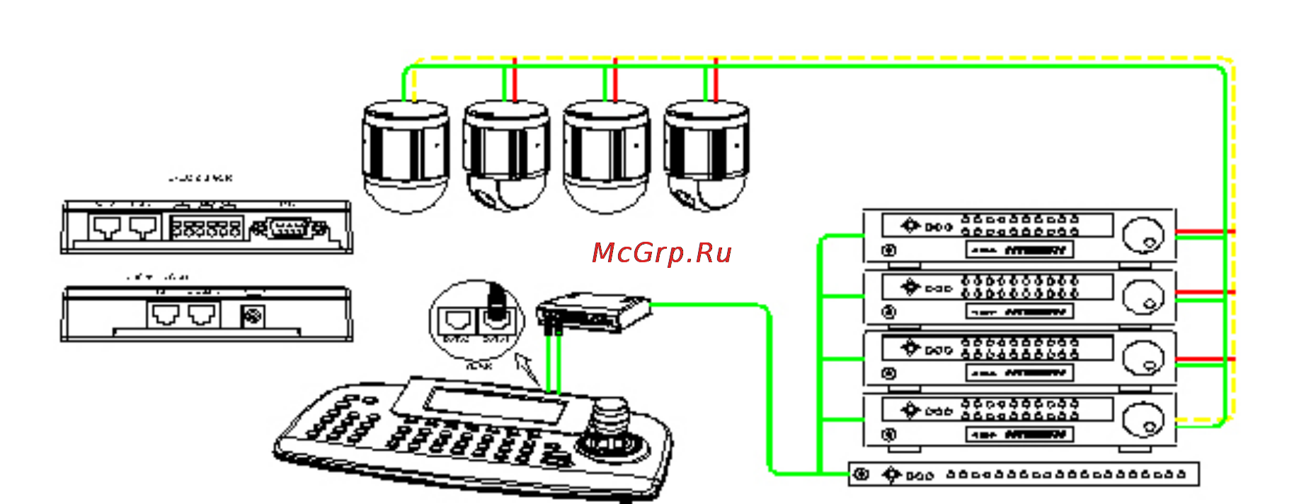 Pinetron PSD-CJ1000 [8/27] Схема подключения