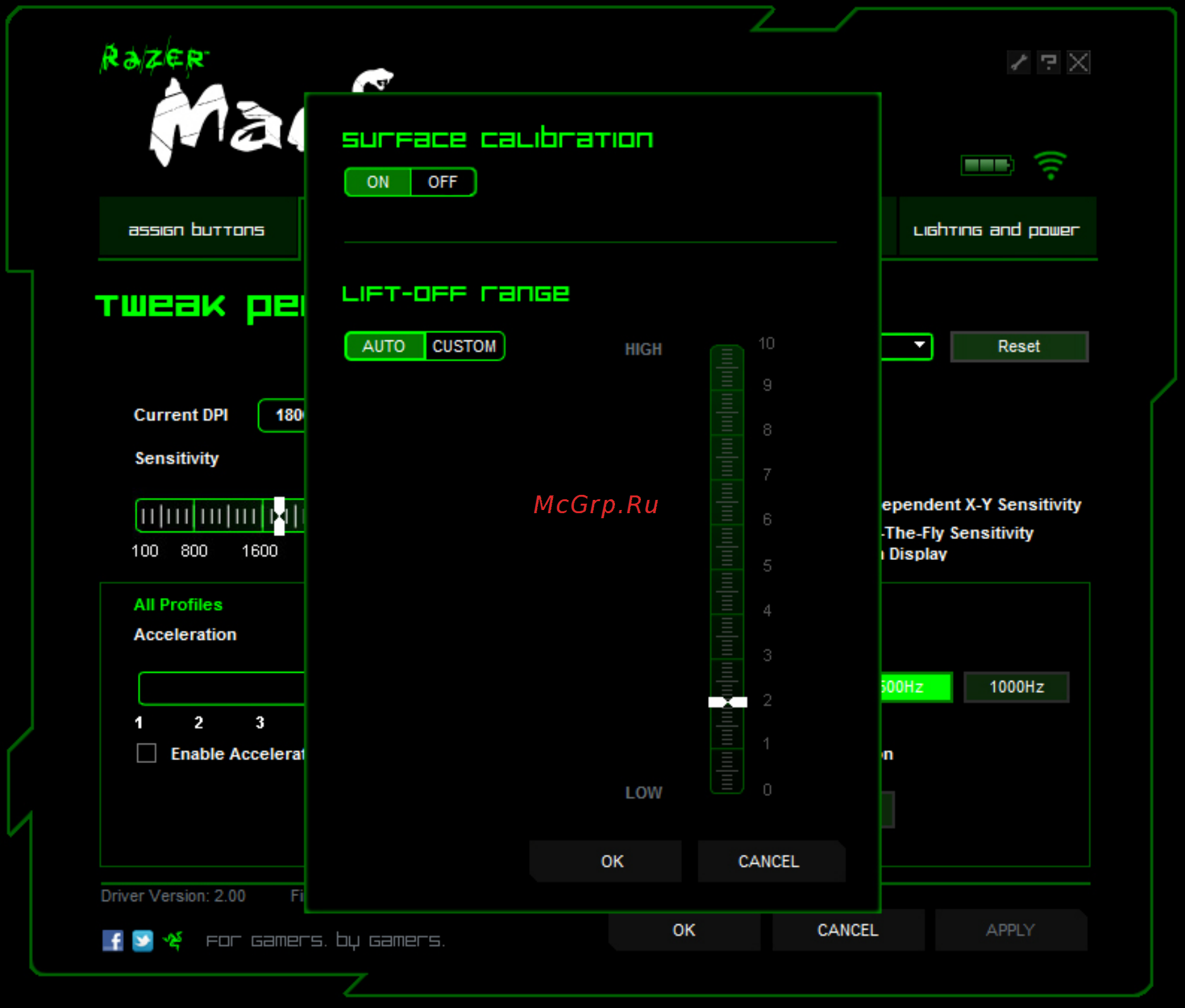 Razer Mamba 2012 (RZ01-00120400-R3G1) Инструкция по эксплуатации онлайн [12/21] 54390