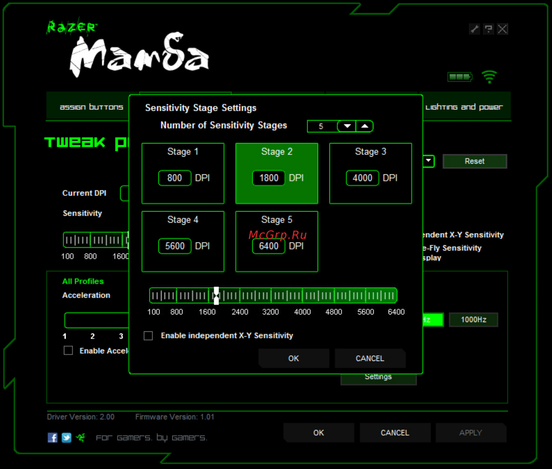 Razer Mamba 2012 (RZ01-00120400-R3G1) Инструкция по эксплуатации онлайн [17/21] 54390
