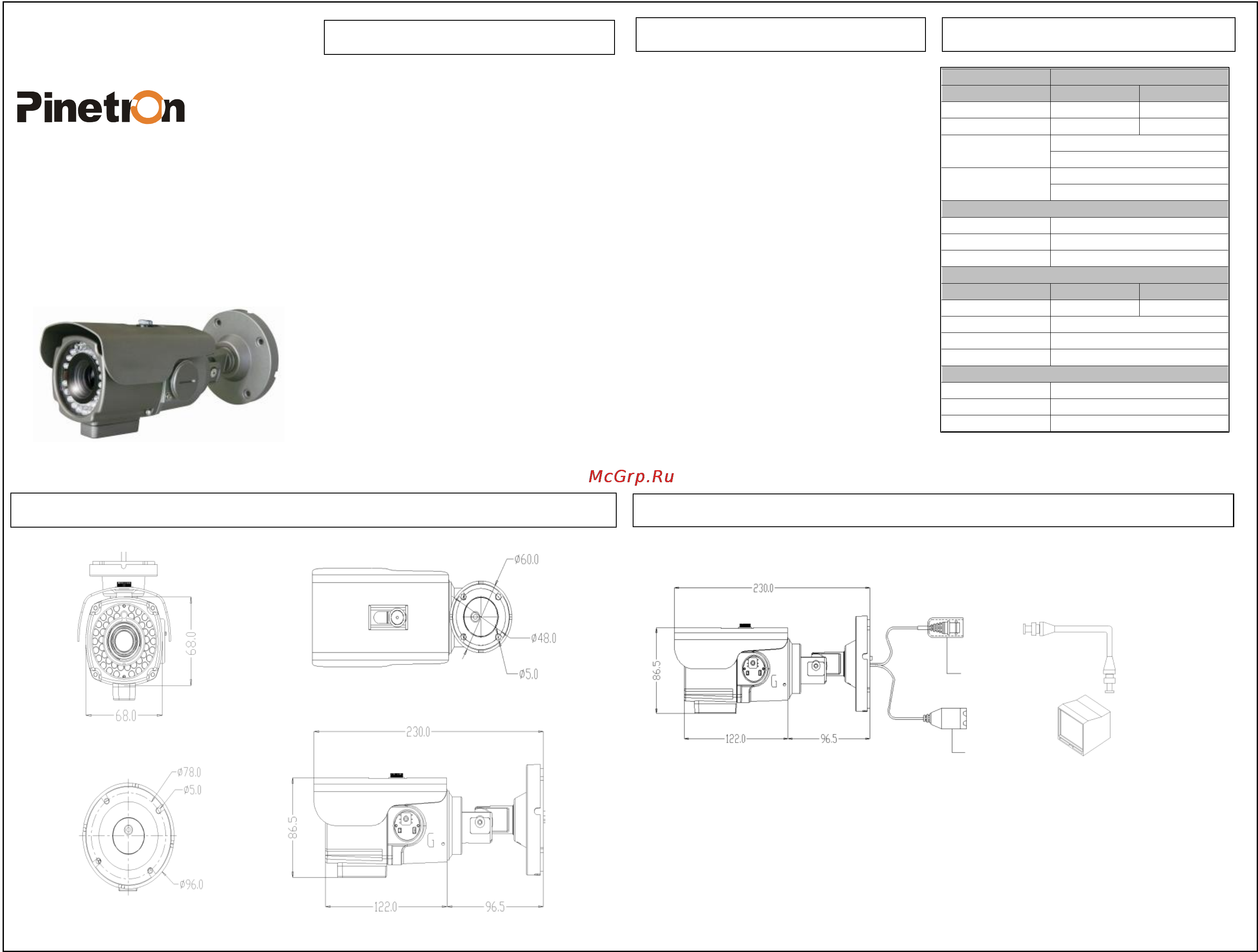 Pinetron PCP-94H Инструкция по эксплуатации онлайн