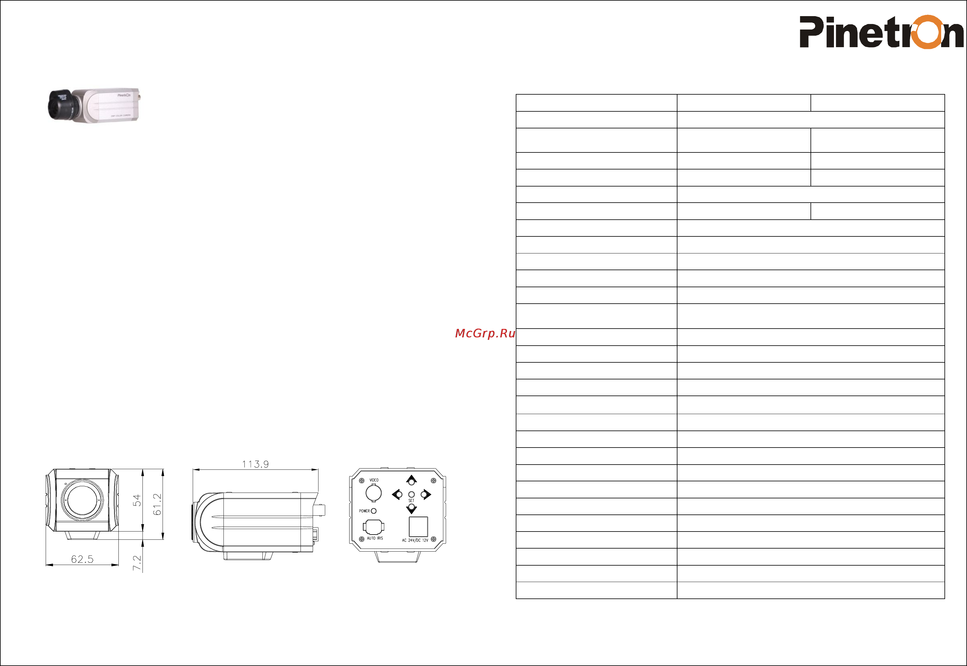 Pinetron PCS-440HKA Инструкция по эксплуатации онлайн