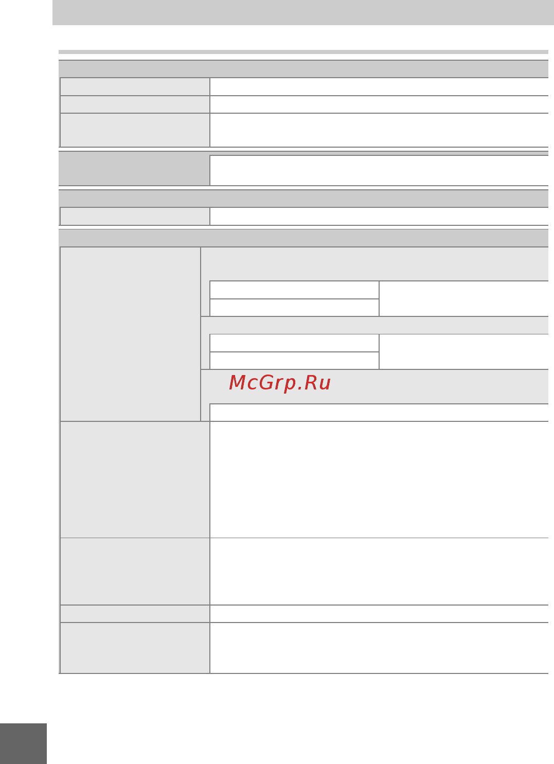 Nikon 1 J1+10 f/2.8 Kit black [202/218] Технические характеристики