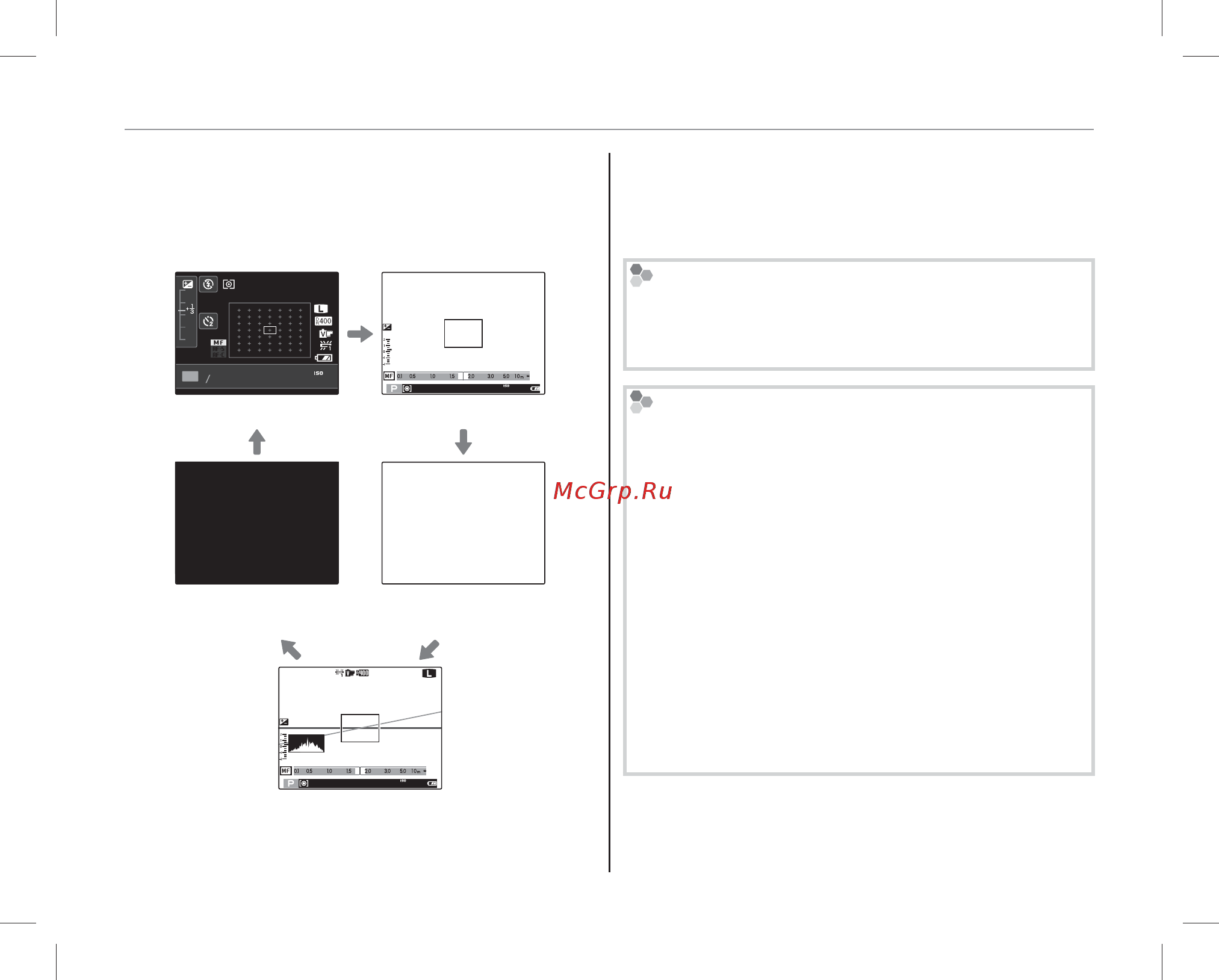 Fujifilm X10 Black [18/148] Режим дисплея режим дисплея