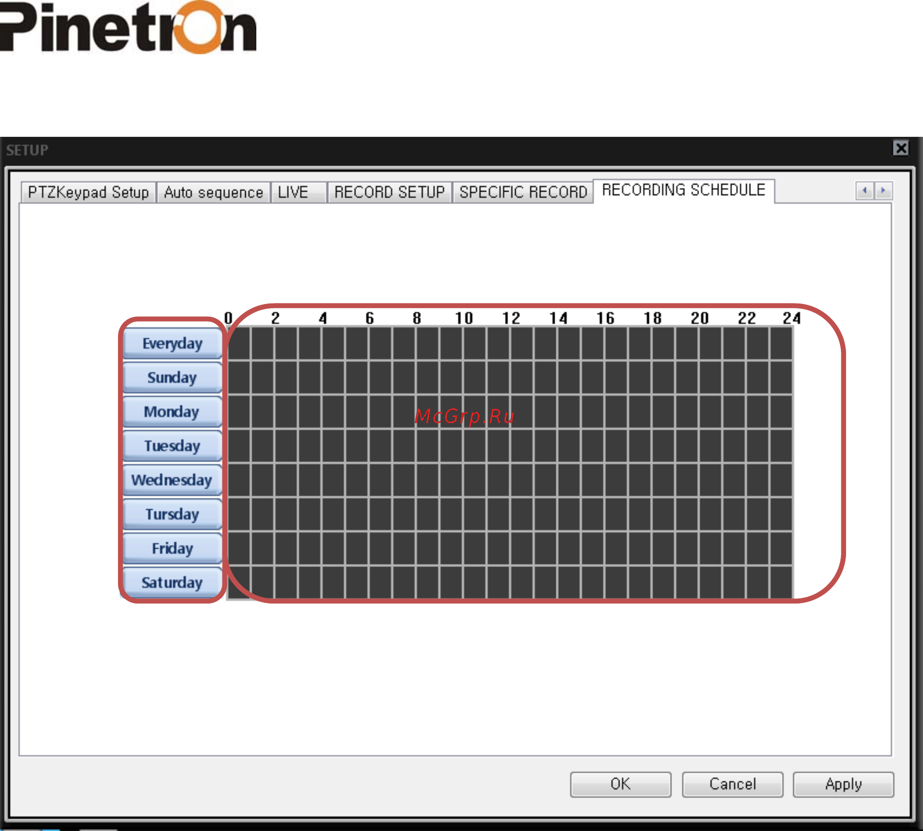 Pinetron PNC-IZ22 Инструкция по эксплуатации онлайн [109/121] 54517