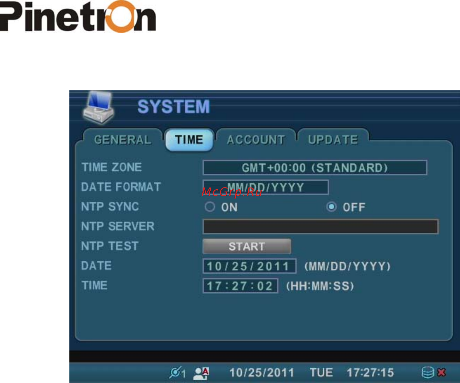 Pinetron PNC-IZ22 Инструкция по эксплуатации онлайн [20/121] 54517