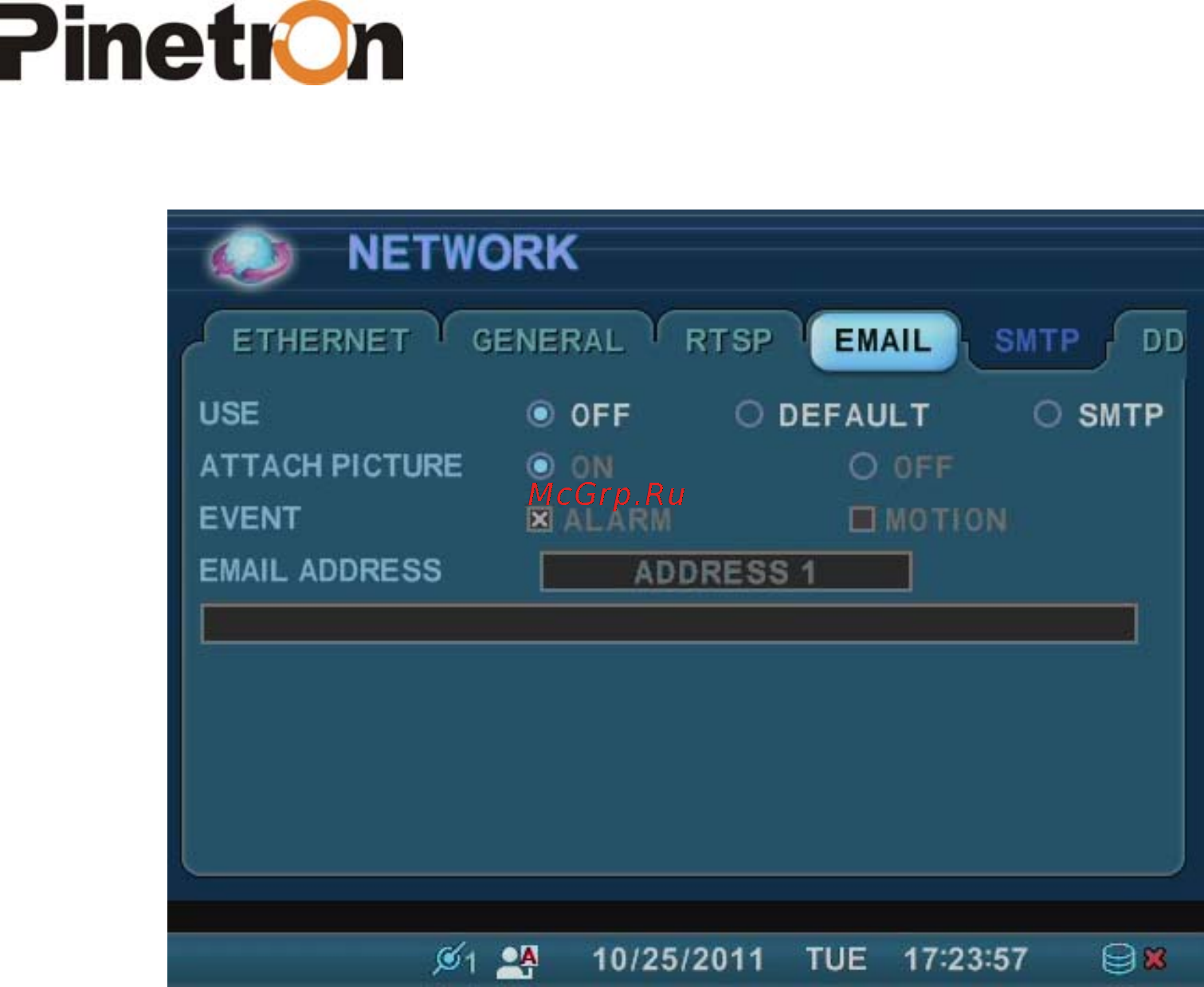 Pinetron PNC-IZ22 Инструкция по эксплуатации онлайн [47/121] 54517