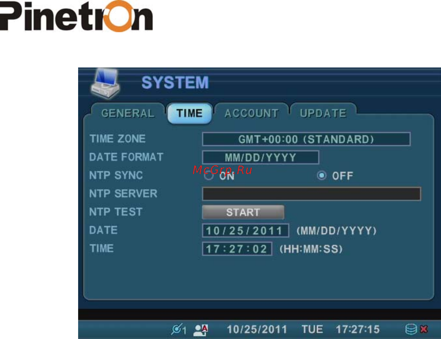 Pinetron PNC-IZ22 Инструкция по эксплуатации онлайн [69/121] 54517