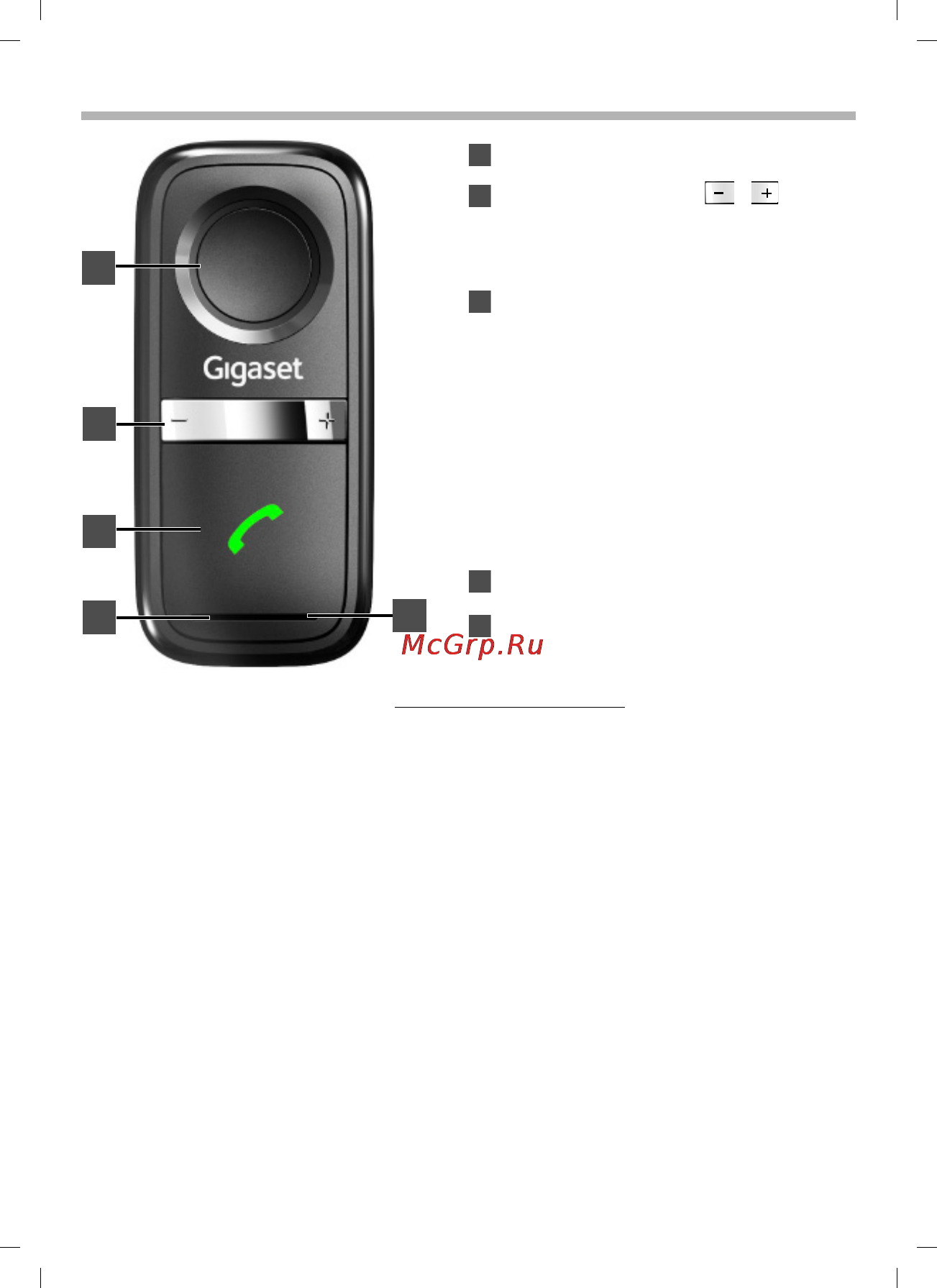 Gigaset C610/L410 [108/127] Обзор