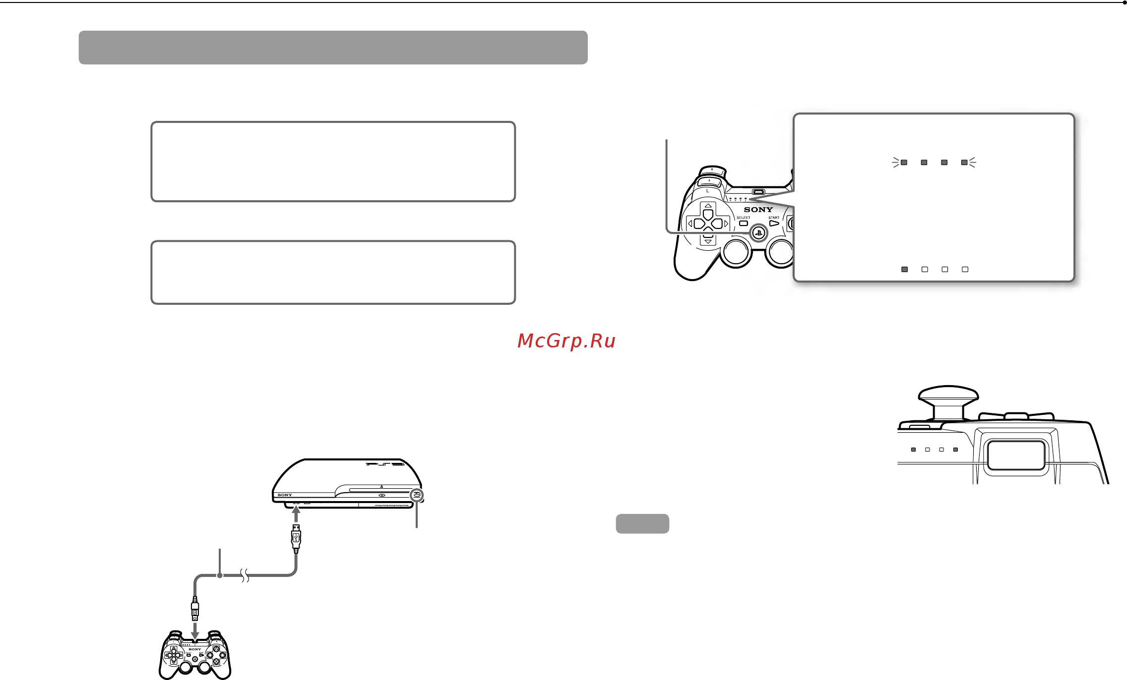 Sony CECH-3008B/SR 320GB Red [22/116] Using the wireless controller