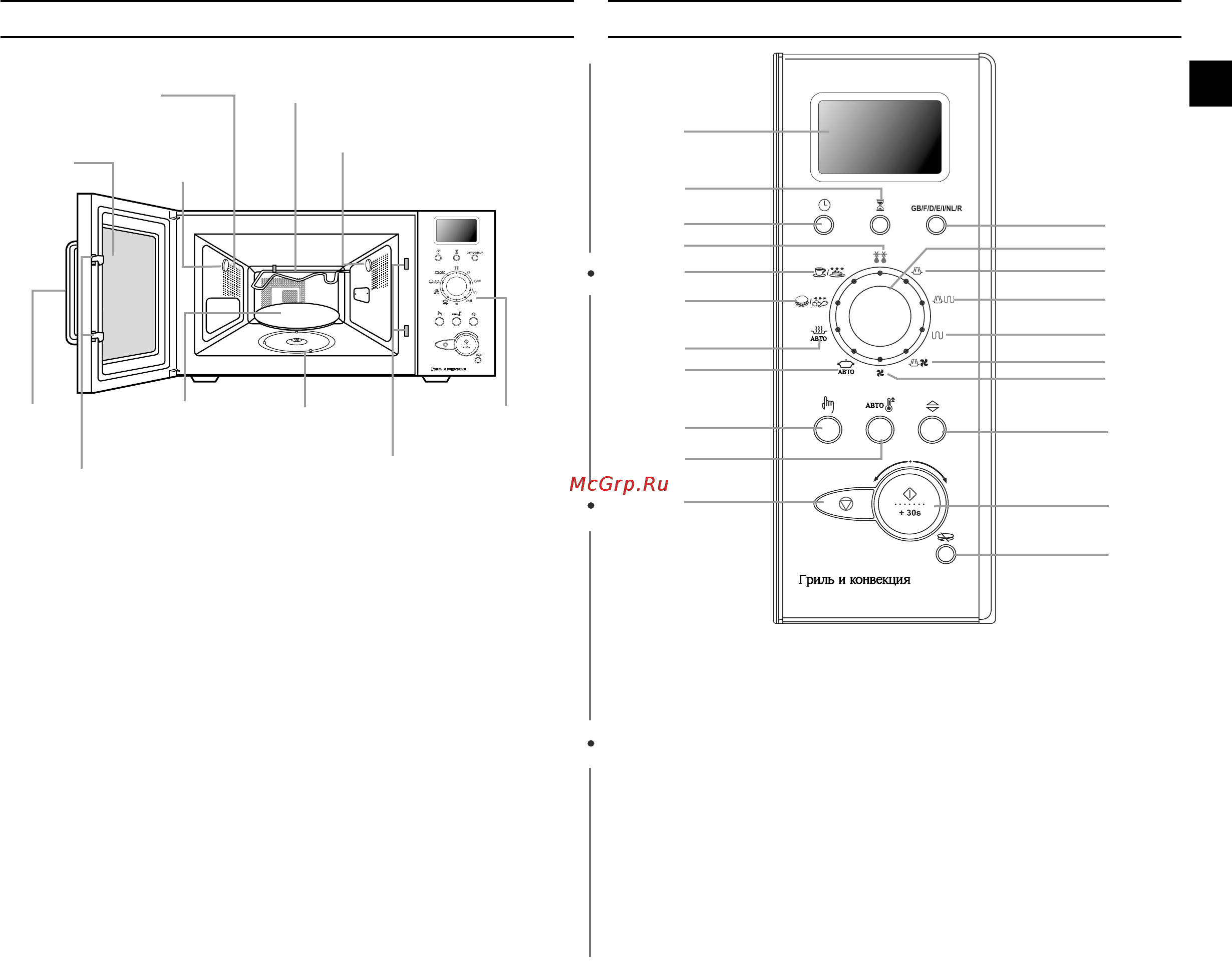 Samsung C139STR [3/48] Печь панель управления
