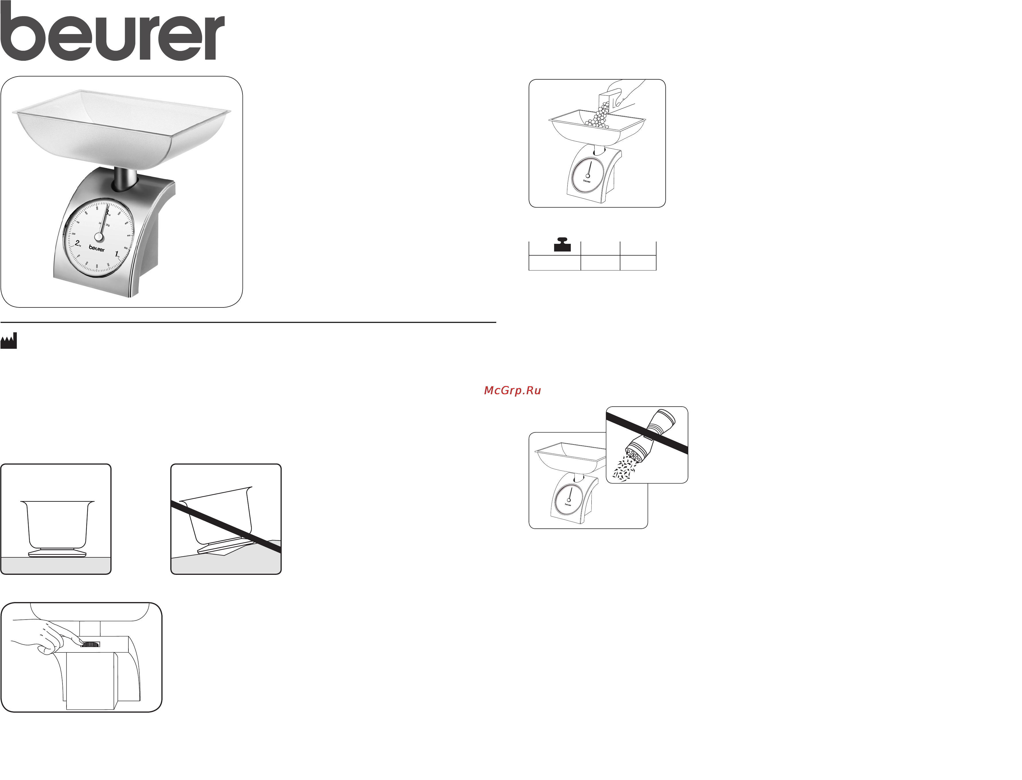 Beurer KS 03 [3/4] Colocação em serviço