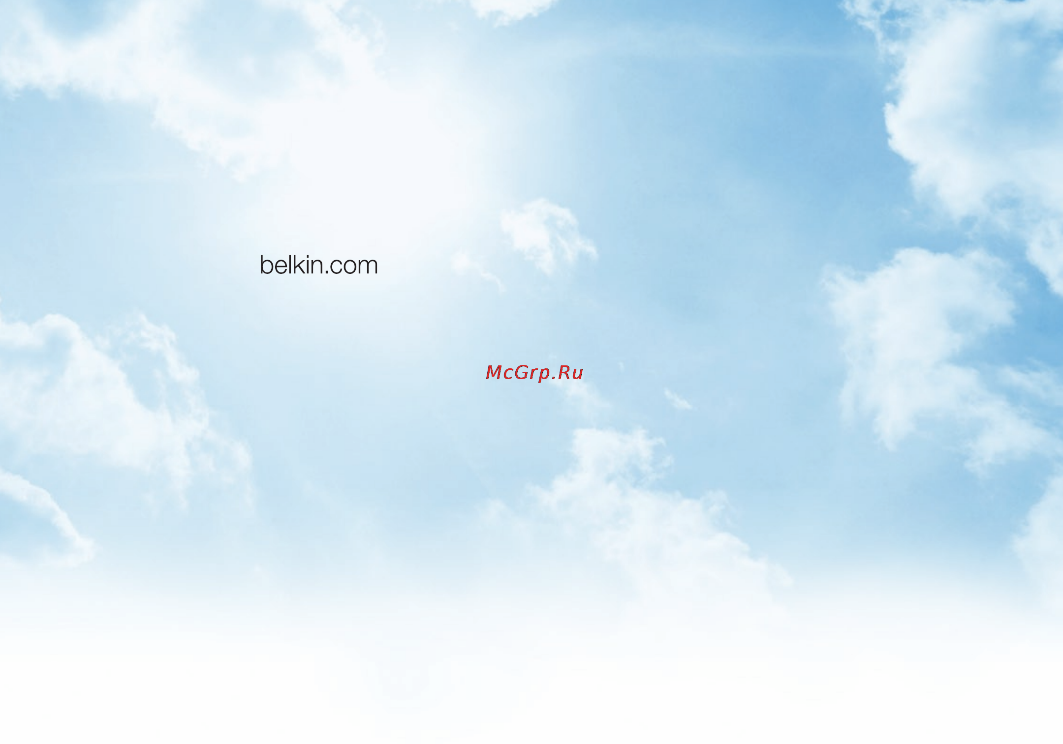 Belkin F7D4101ru [43/43] Belkin com