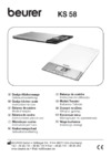 Beurer KS 58 Steel, cream, flavour, plain Инструкция по эксплуатации