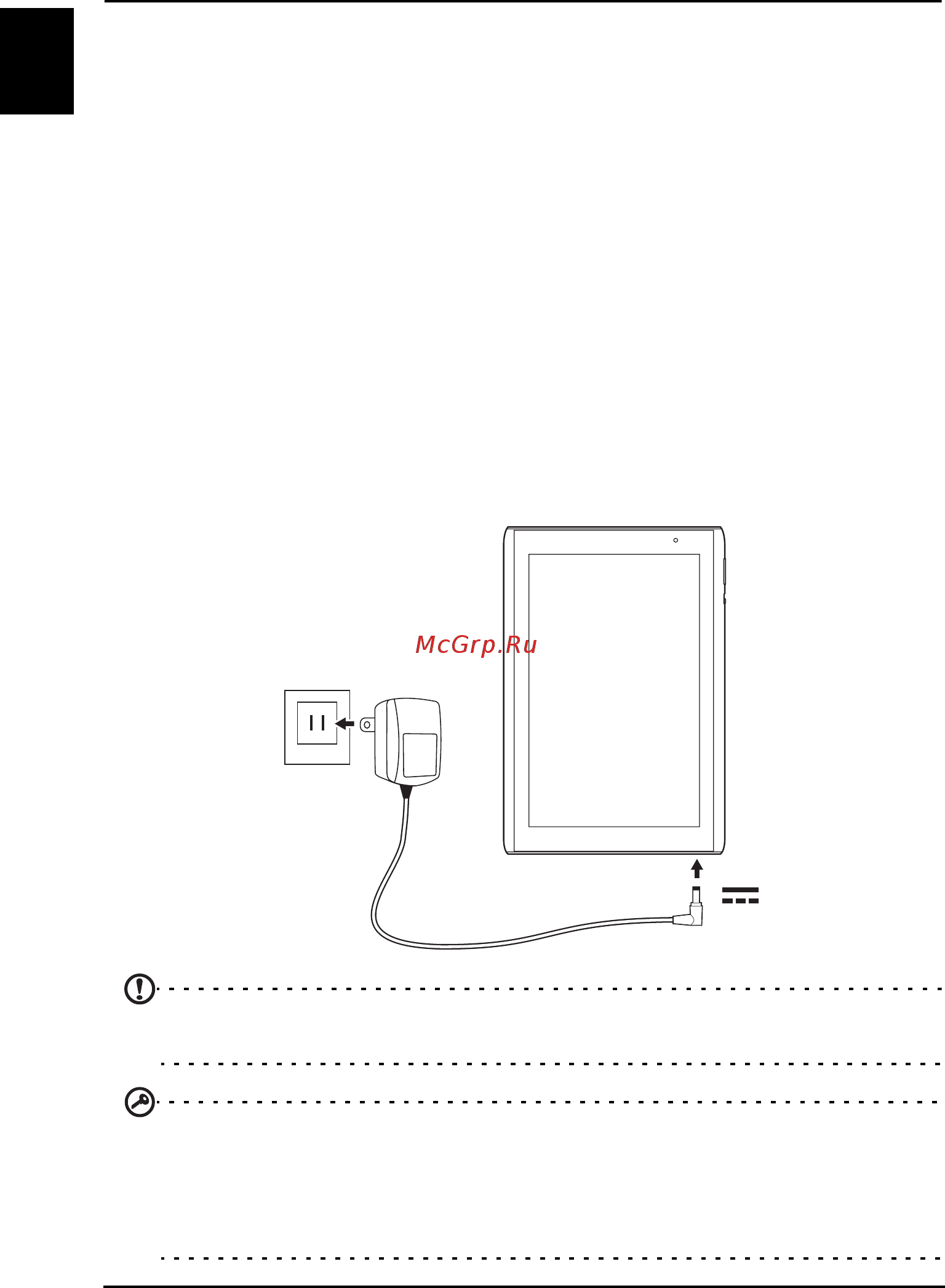 Acer A501 XE.H7KEN.022 [14/90] Работа с планшетным пк