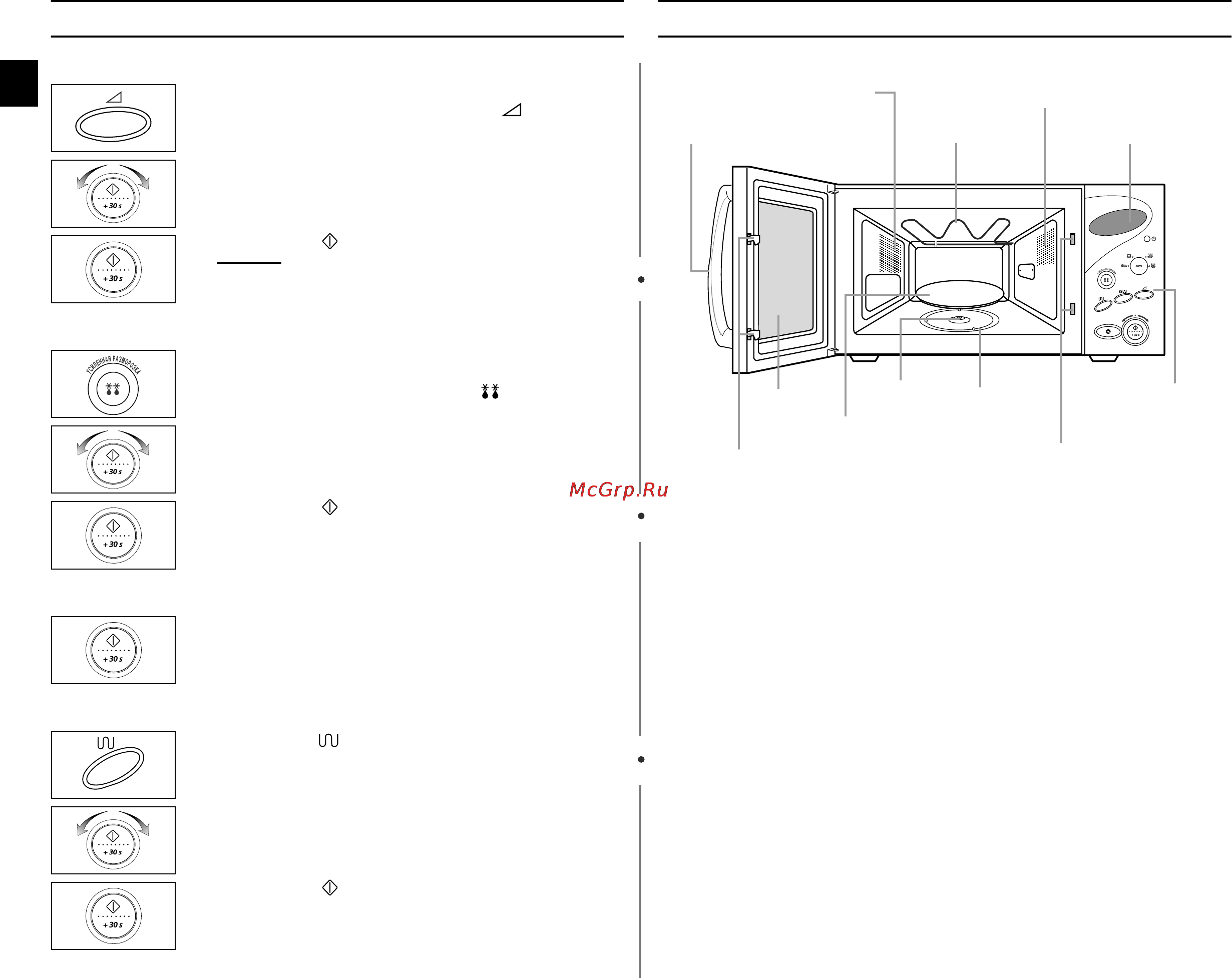 Samsung CE2877NR [2/24] Руководство по быстрому началу эксплуатации печи печь