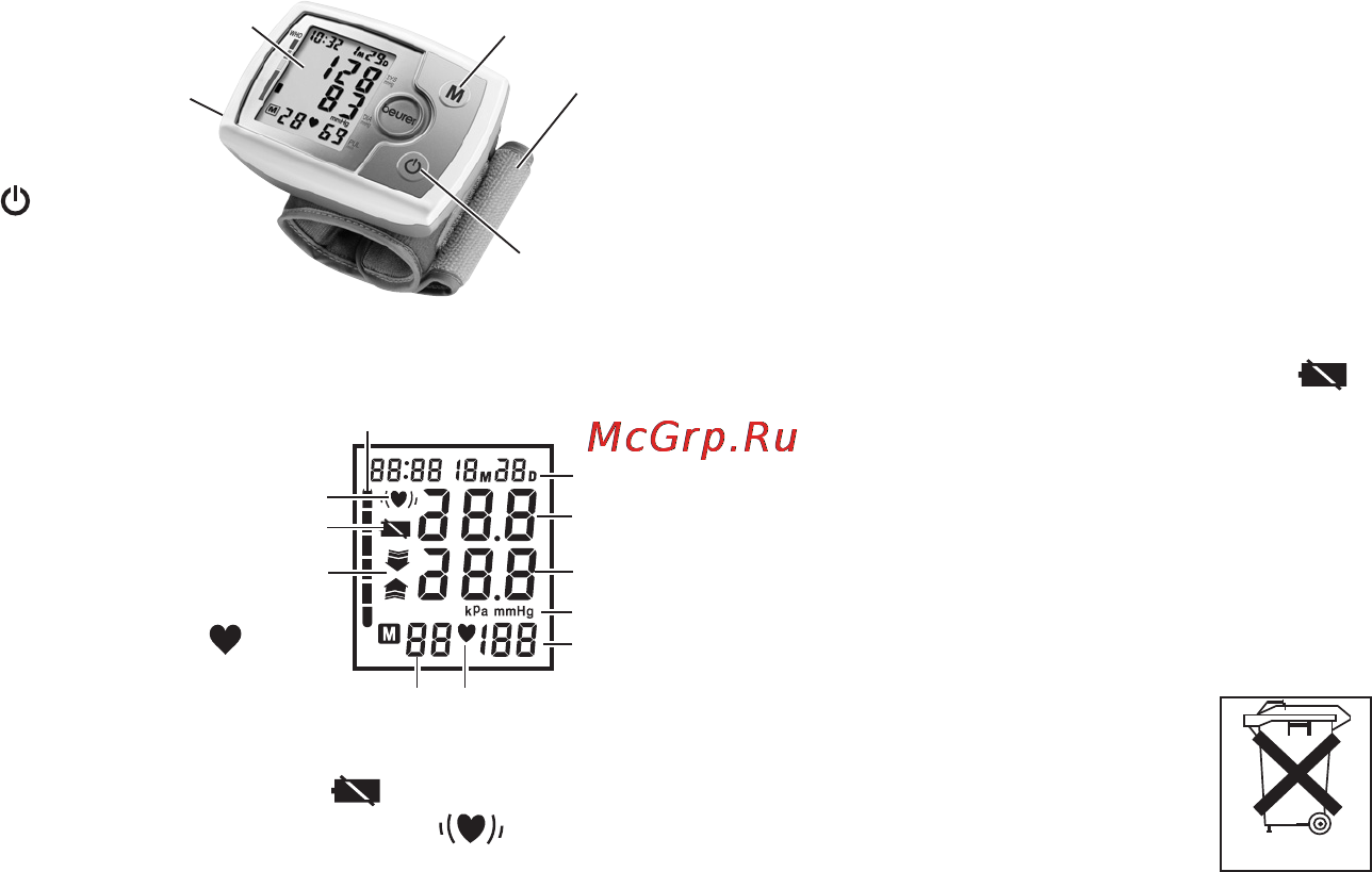 Beurer BC 31 [6/16] Описание прибора