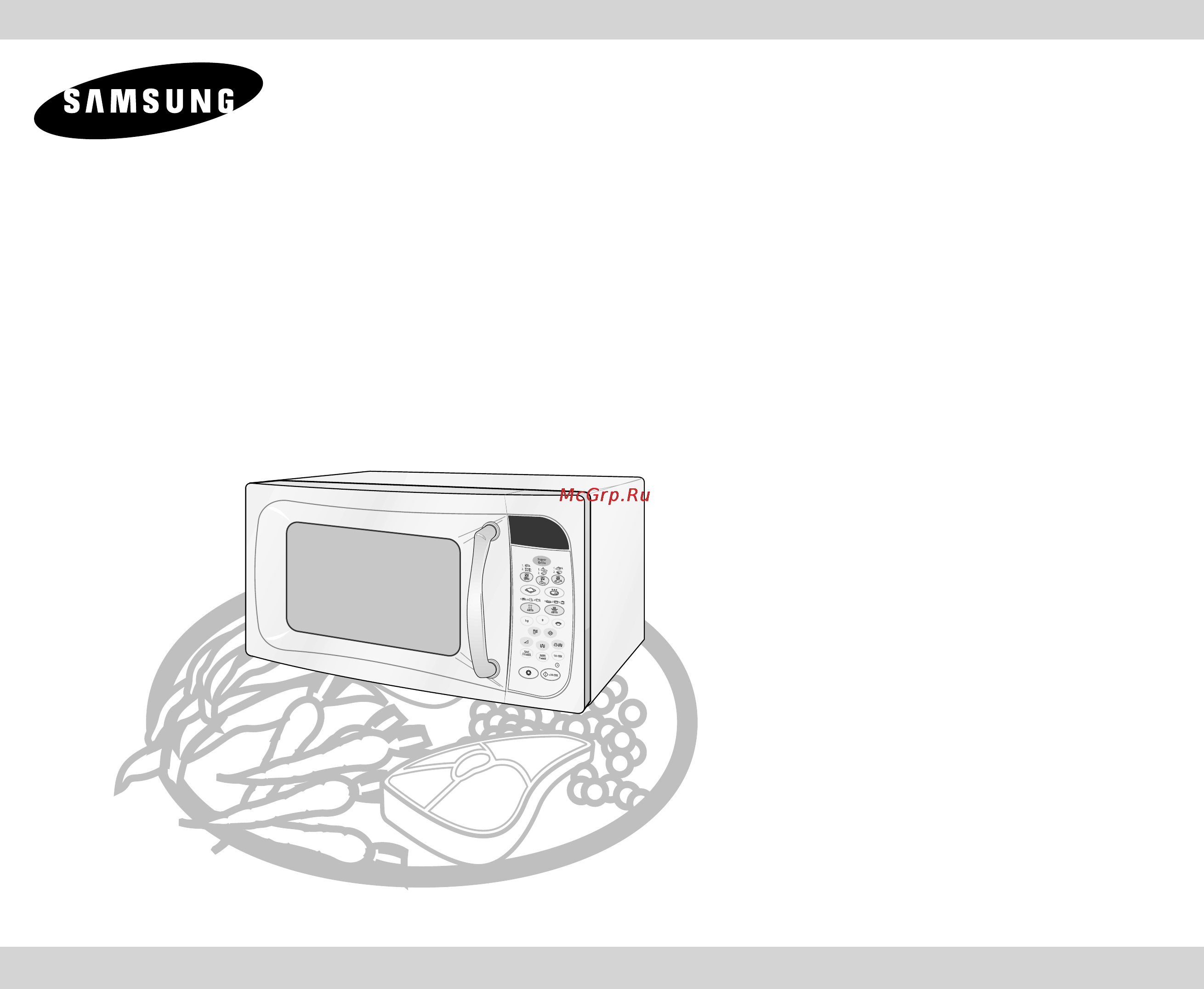 Samsung PG83R Инструкция по эксплуатации онлайн