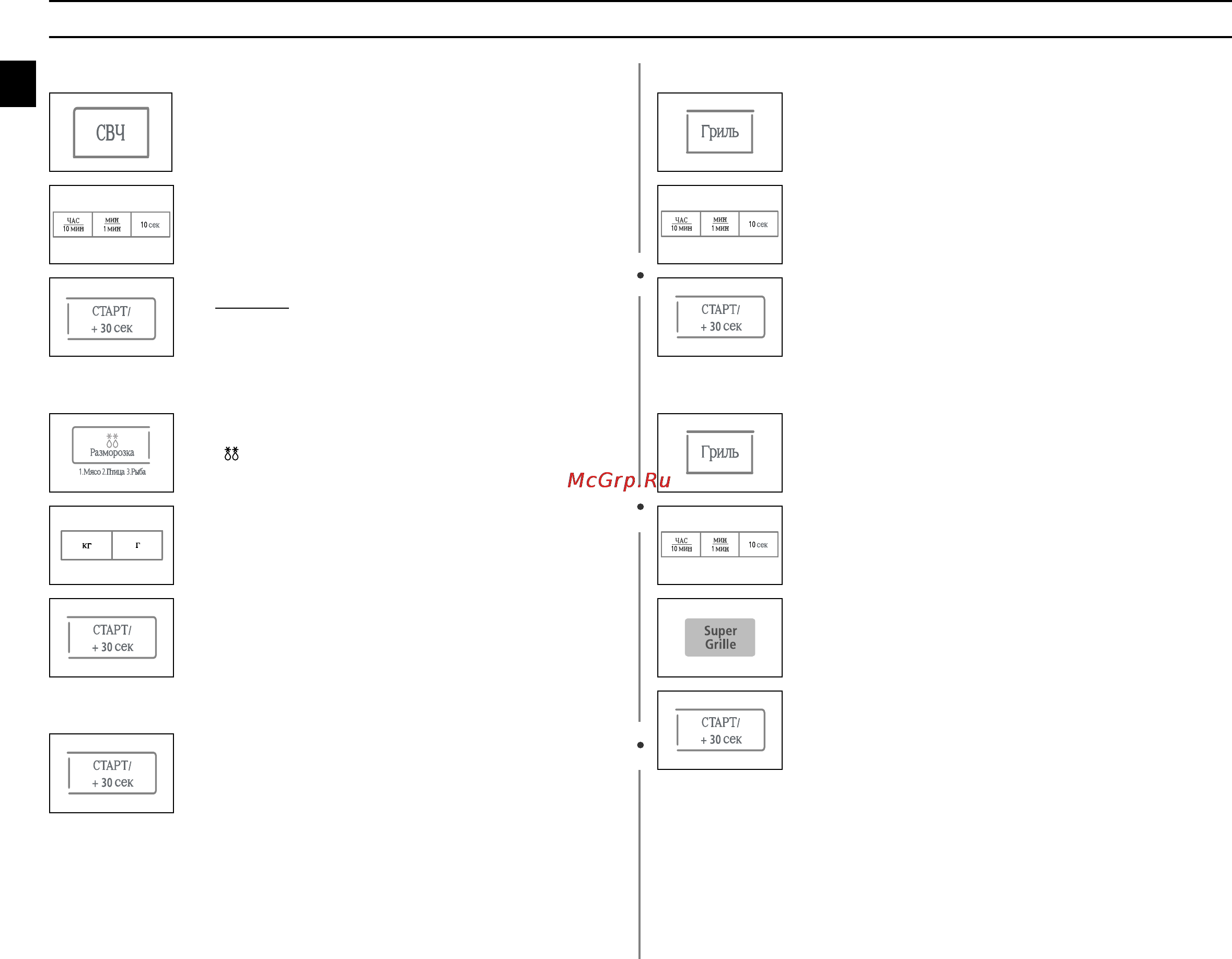 Samsung PG832R [2/36] Краткое руководство по эксплуатации печи