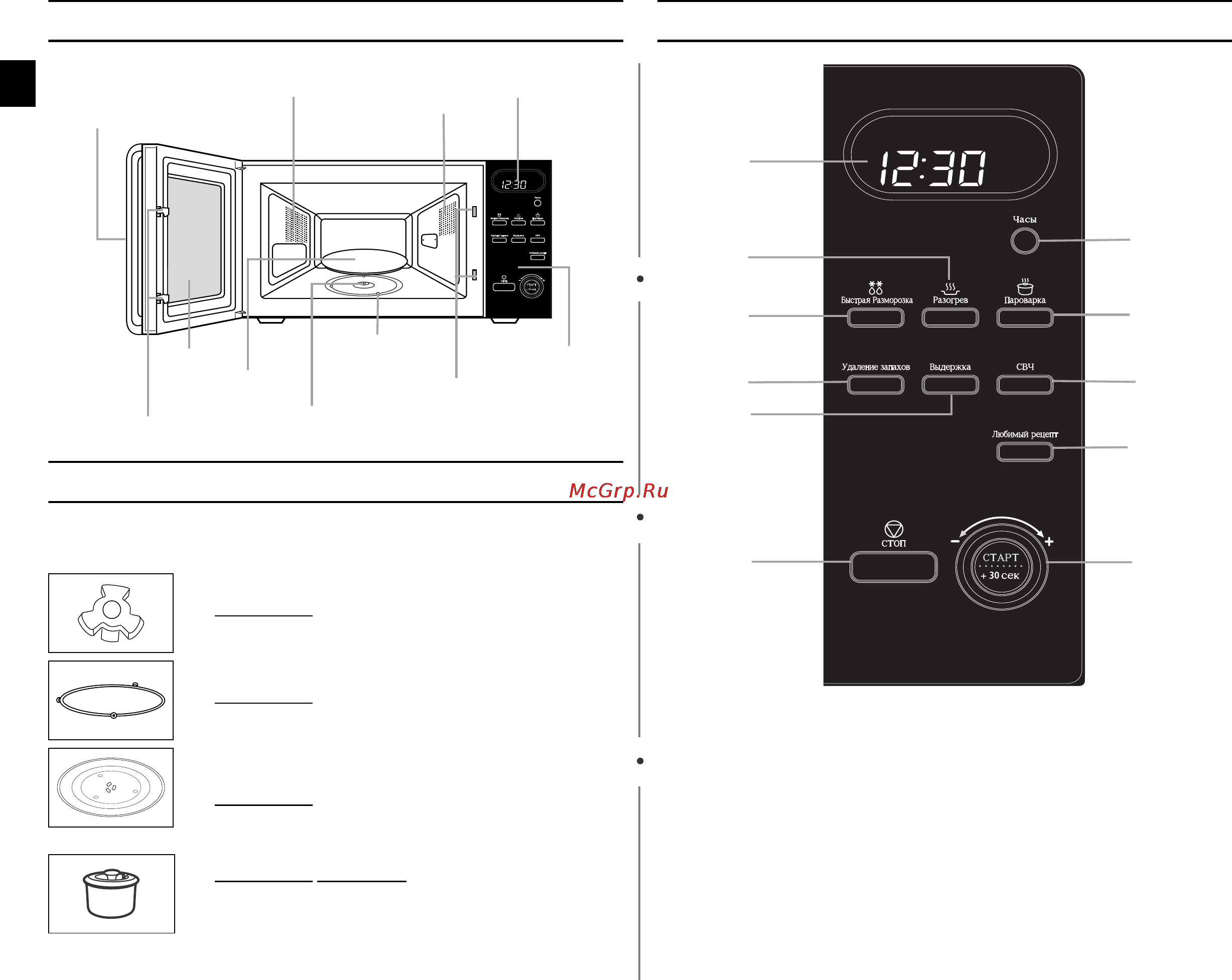 Samsung MW87LRS [2/16] Печь