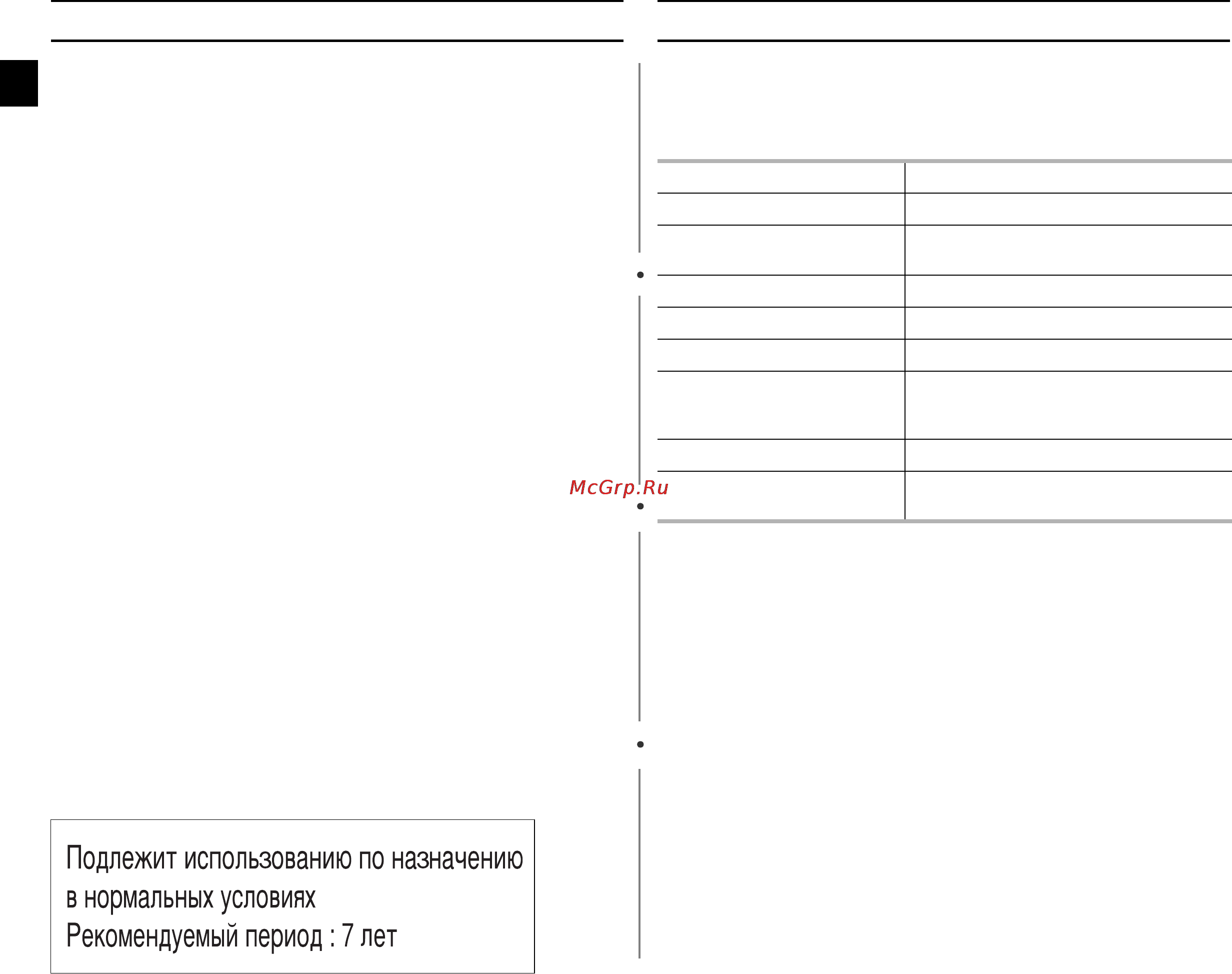 Samsung MR89R [22/24] Технические характеристики