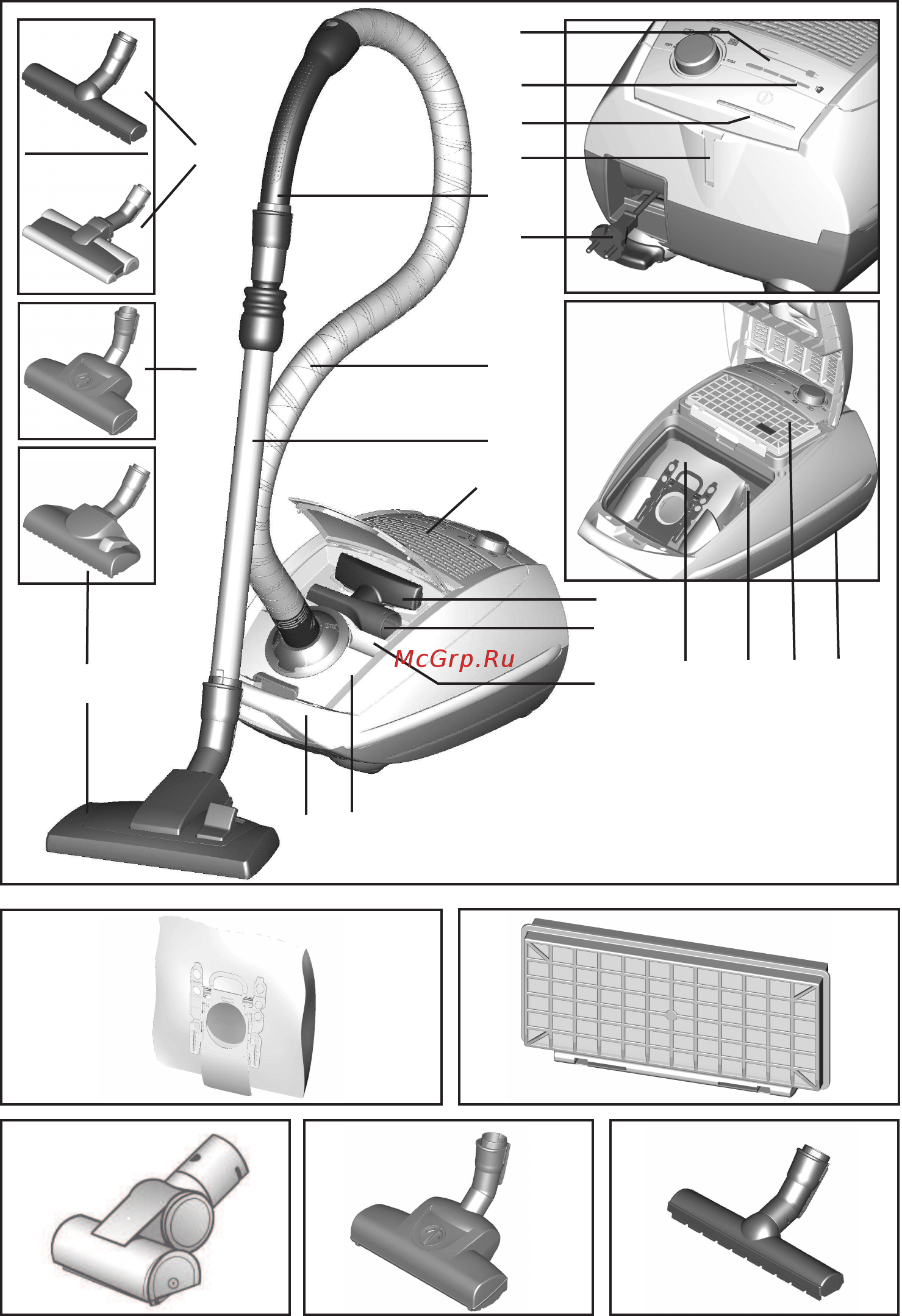 Bosch BSGL52530 [2/16] Overview übersicht
