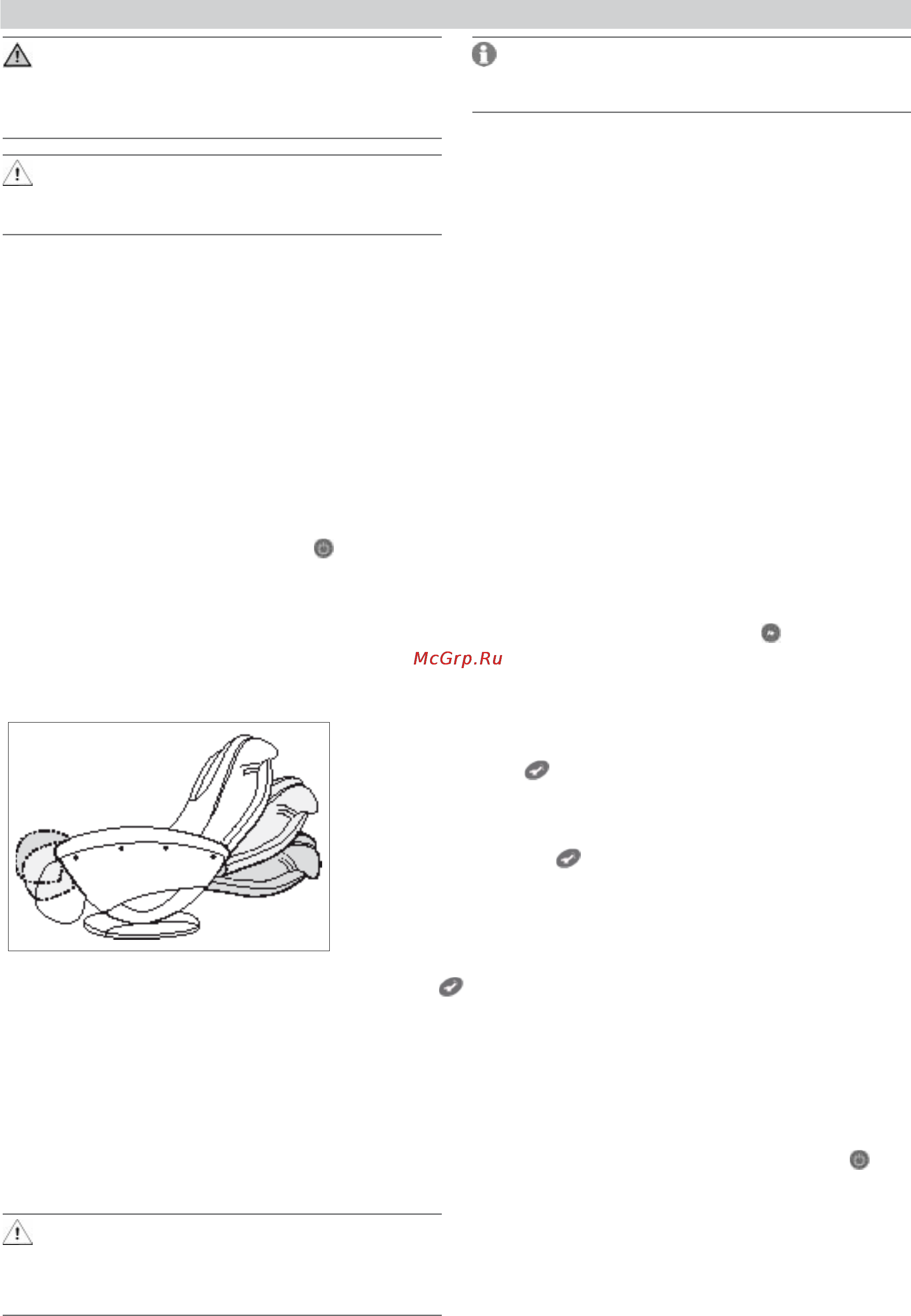 Beurer MC4000 [44/76] Funzionamento