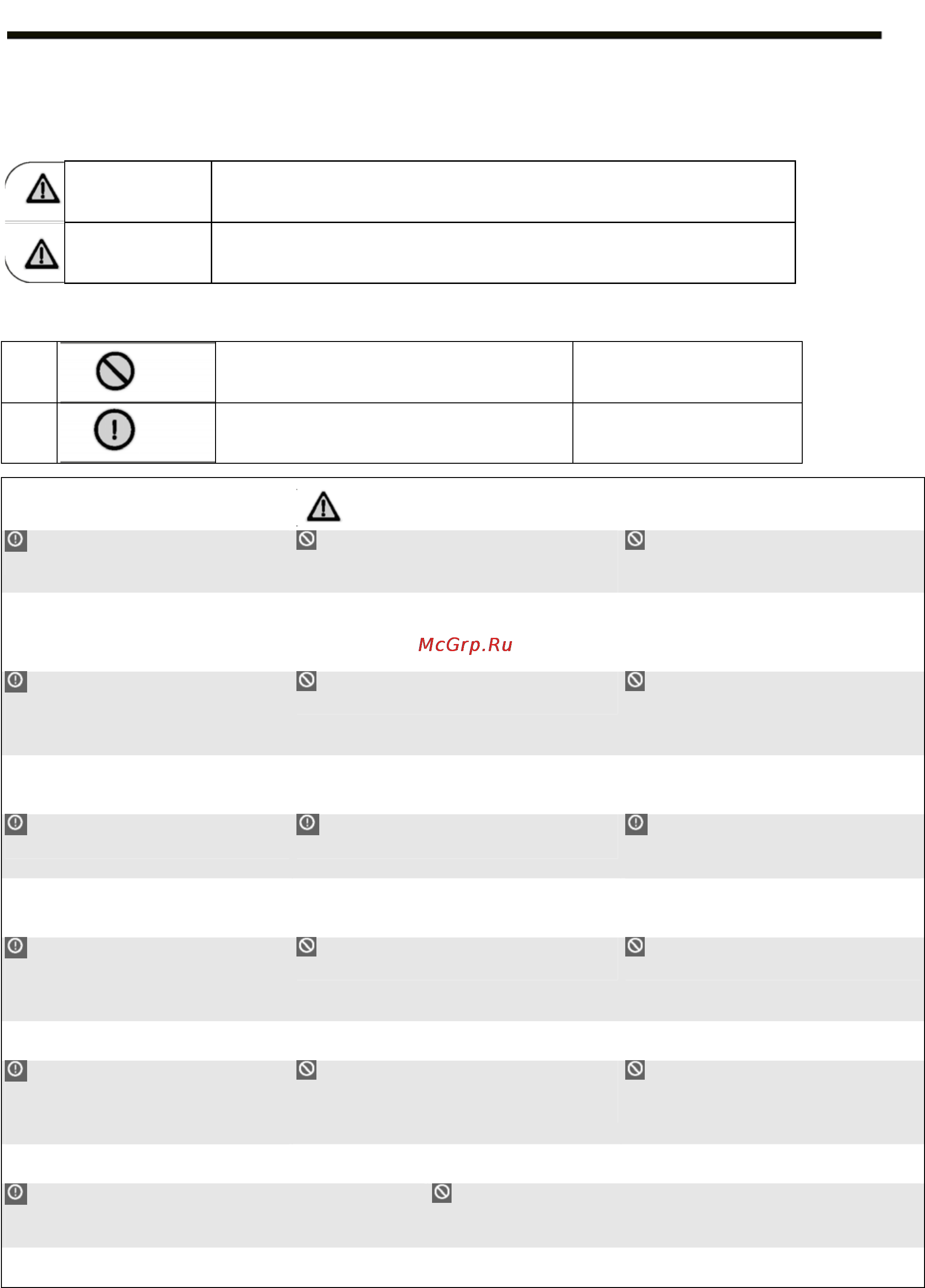 Beko BKX 120/121 [4/15] Значения символов использующихся в данном руководстве указаны ниже