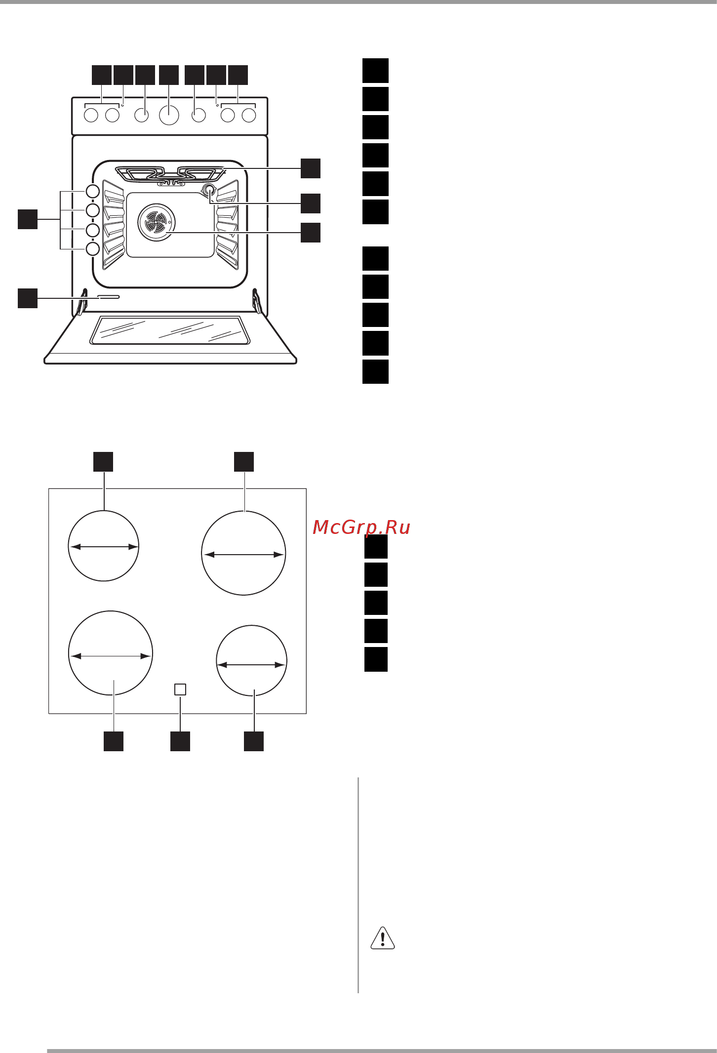 Zanussi ZCV560ML [6/25] Принадлежности духового шкафа