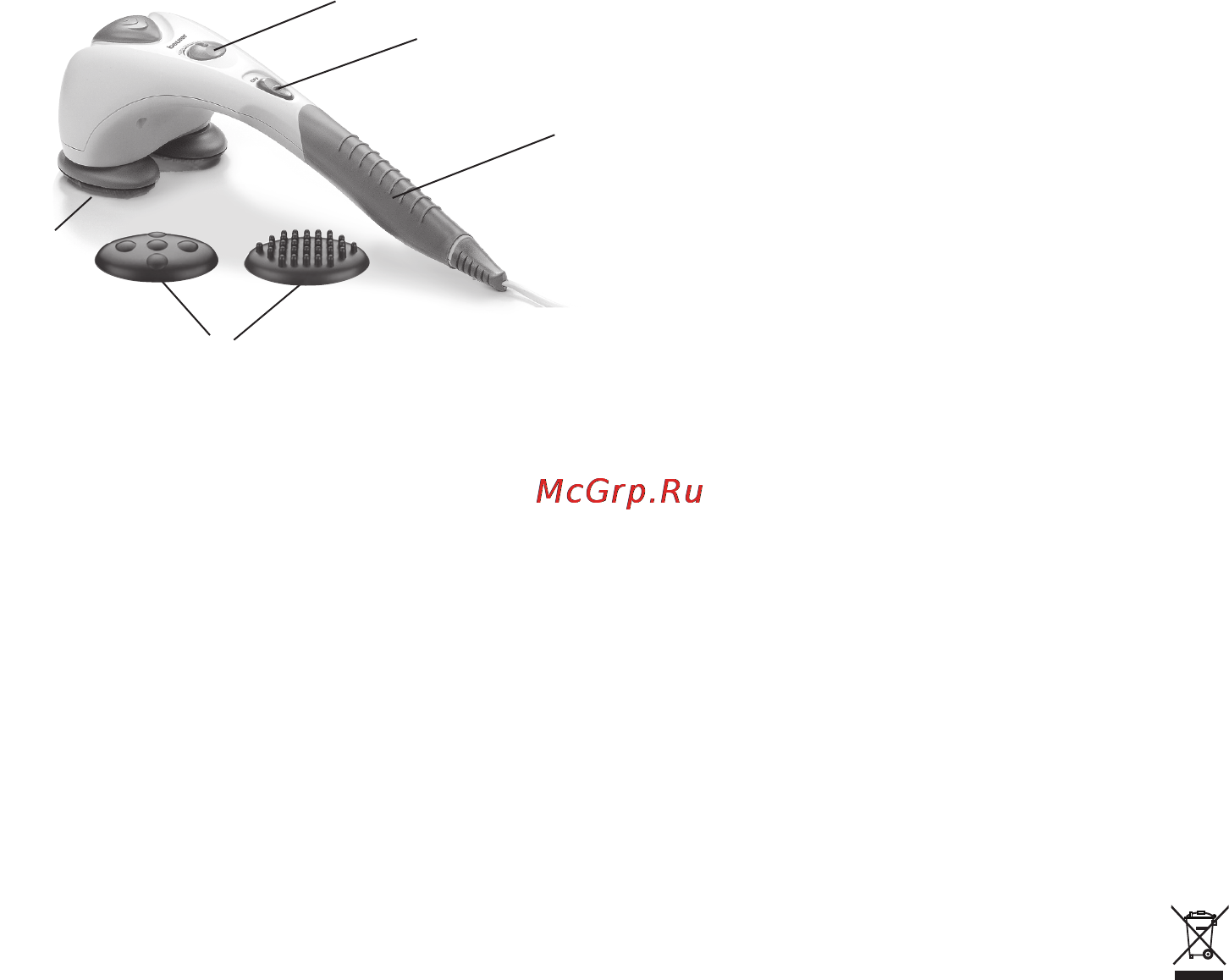 Beurer MG81 [13/24] Описание аппарата