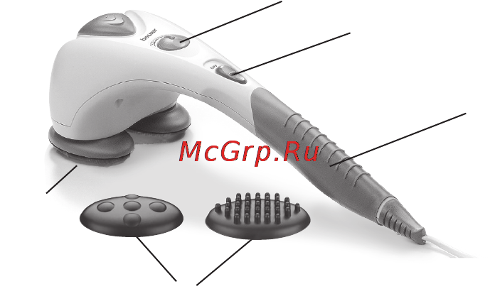 Beurer MG81 [6/24] Description de l appareil