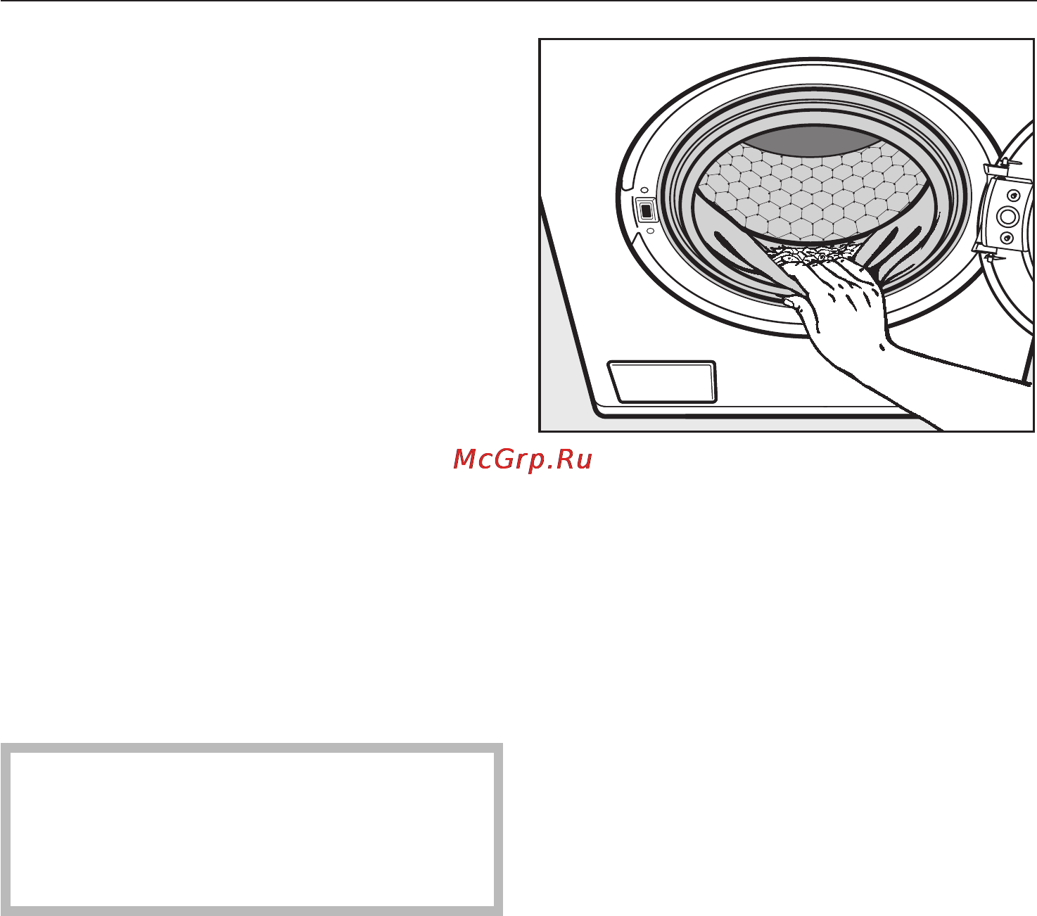 Miele W3240 White [18/68] Правильное проведение стирки