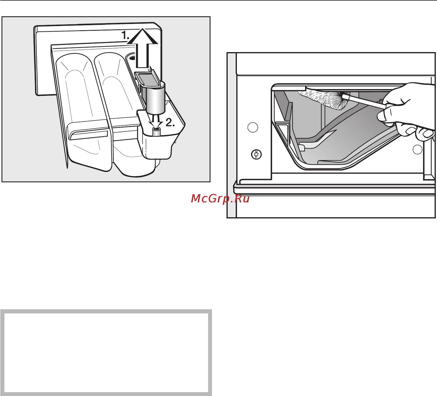 Miele W3240 White [32/68] Чистка и уход