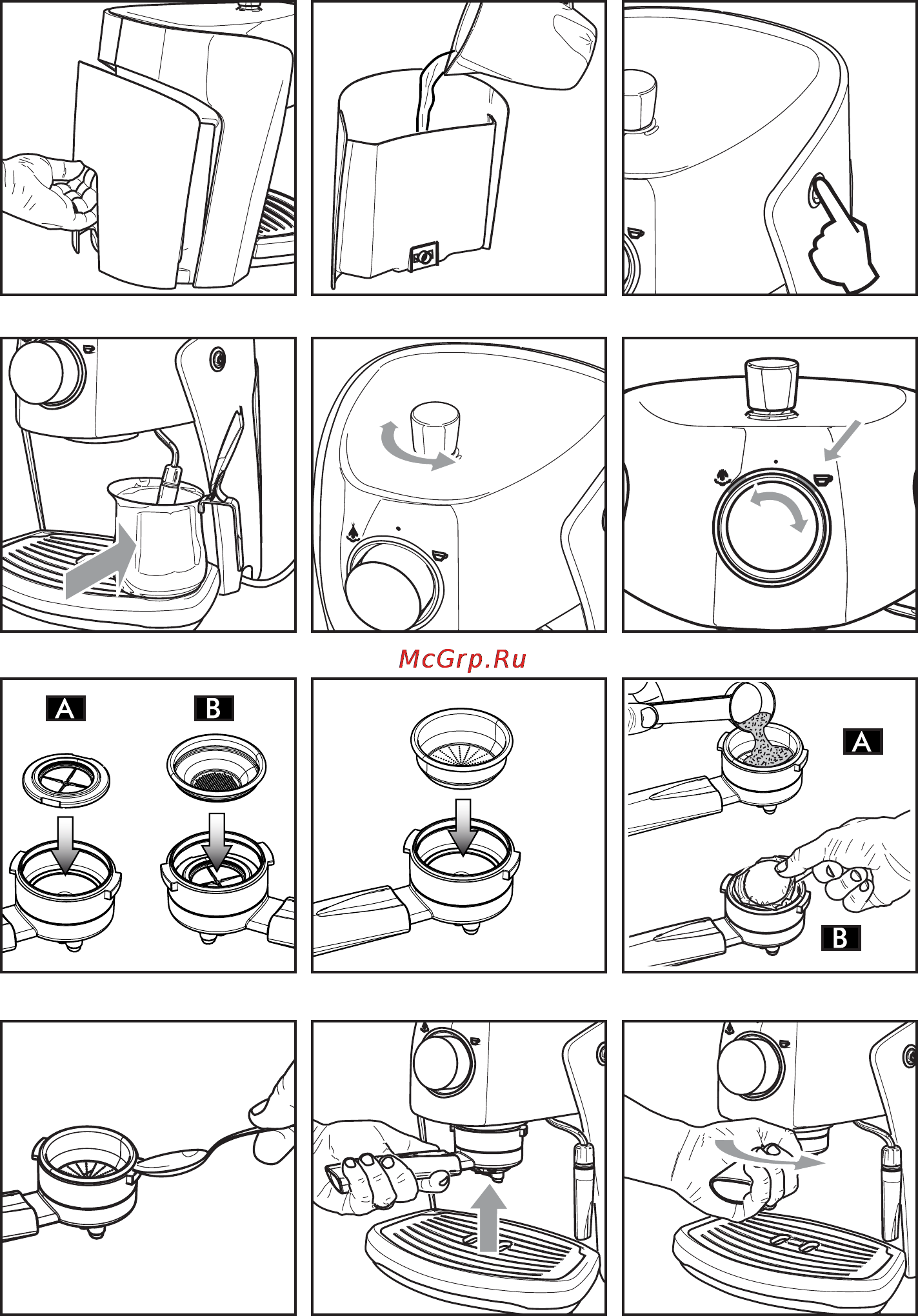 Philips Saeco NINA PLUS CAPPUCINO Инструкция по эксплуатации онлайн [3/20] 55143