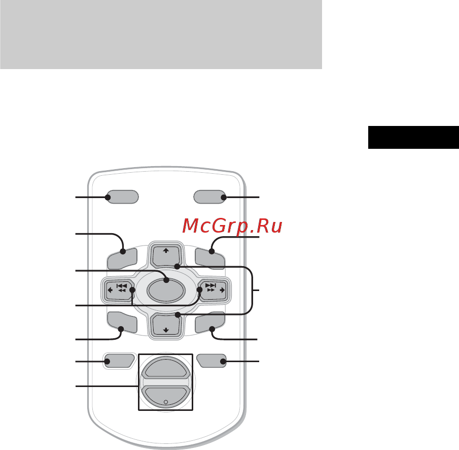 Sony CDX-GT560UI [52/64] Пульт дистанційного керування rm x114