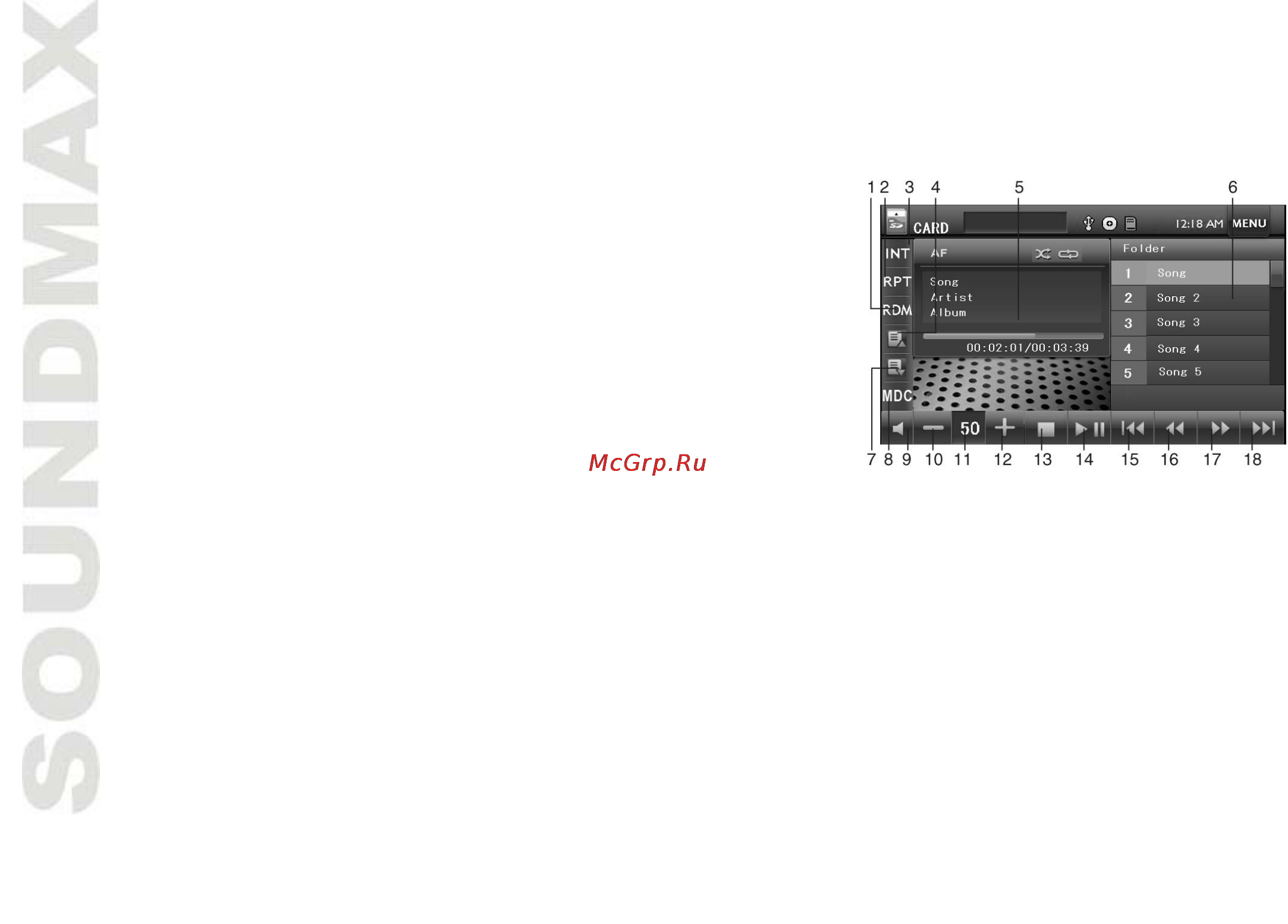 Soundmax SM-CMMD7001 Black/W Инструкция по эксплуатации онлайн [62/70] 55246