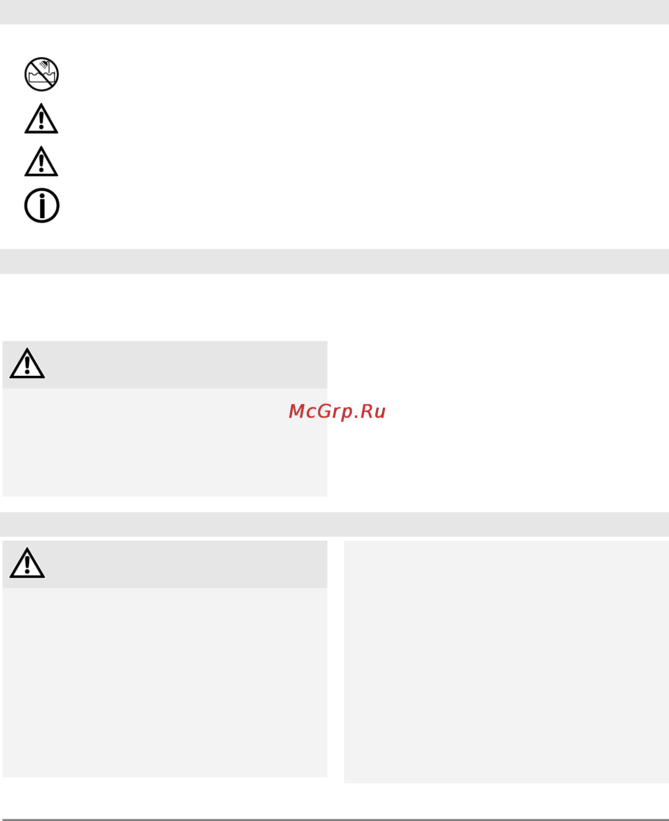 Beurer HTE 30 [61/92] Objaśnienie symboli