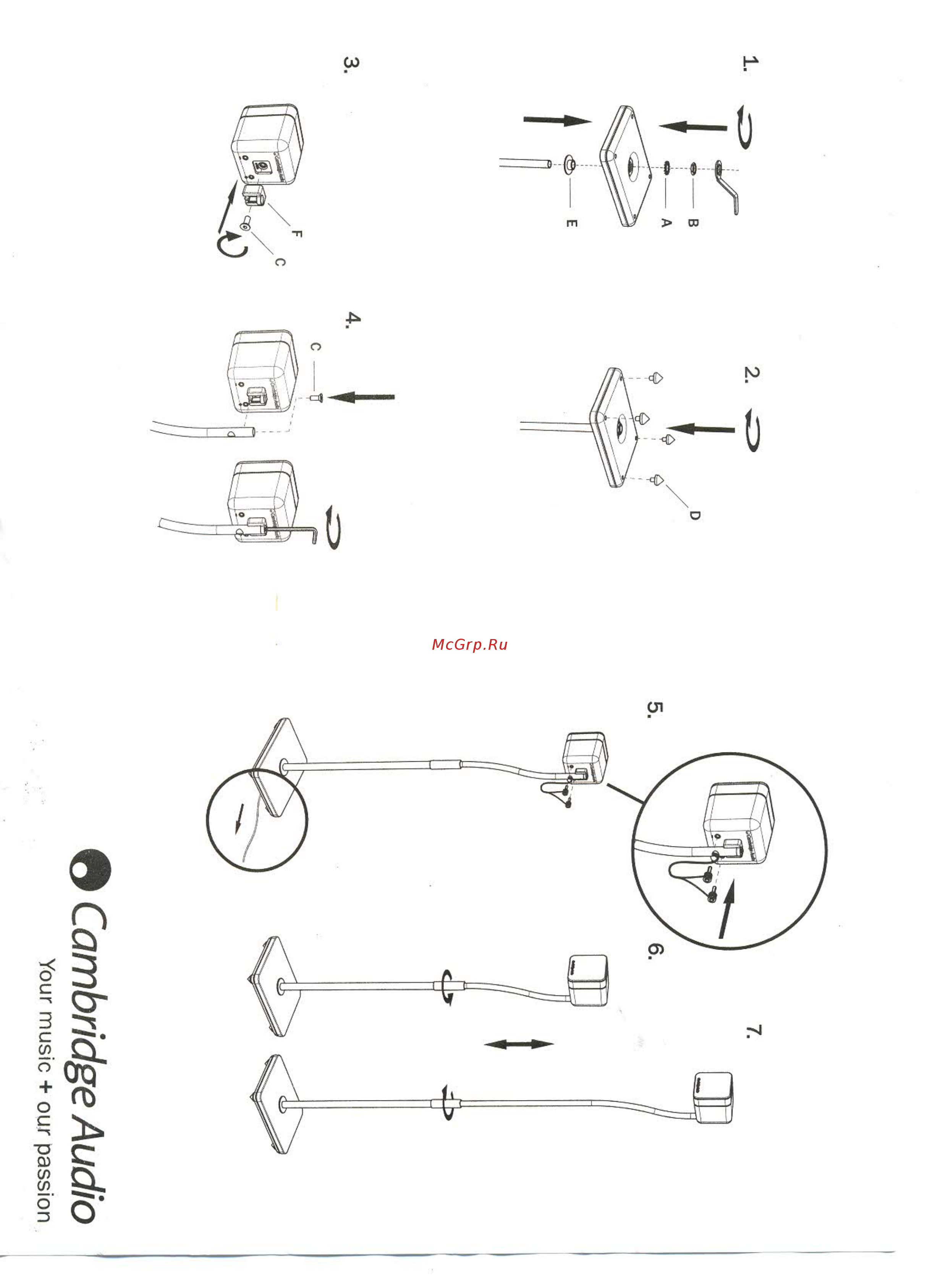 Cambridge Audio Minx CA600P Серебристая Инструкция по эксплуатации онлайн [2/2] 287094