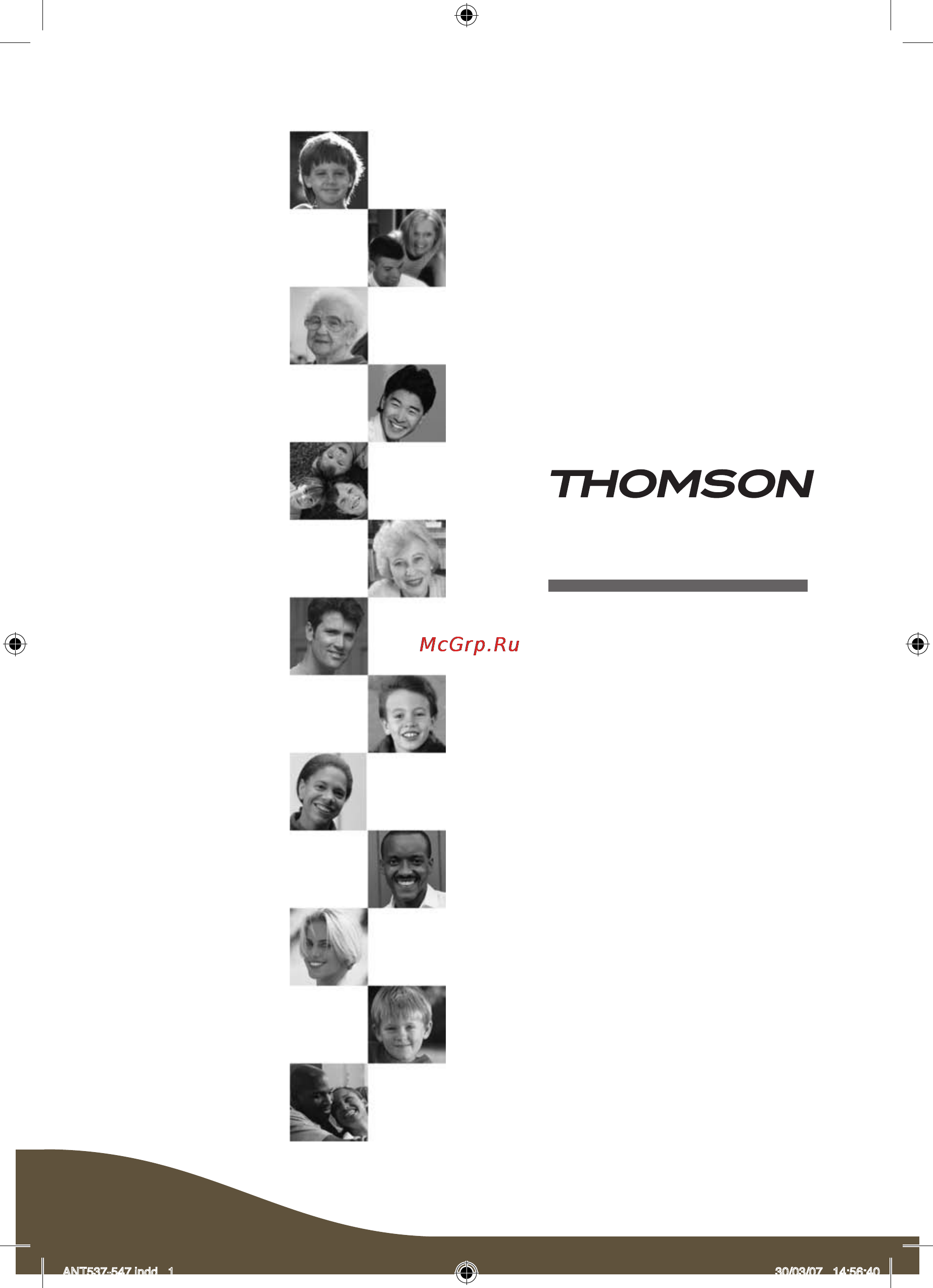 Thomson ANT537 Инструкция по эксплуатации онлайн