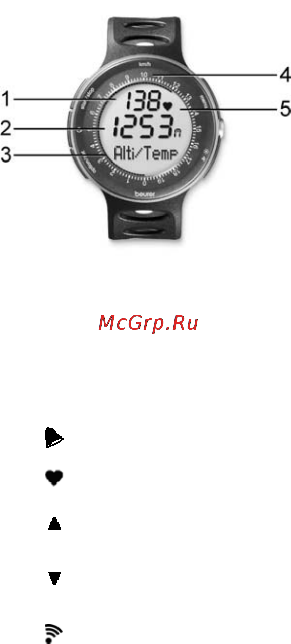 Beurer PM 90 [21/76] Дисплей