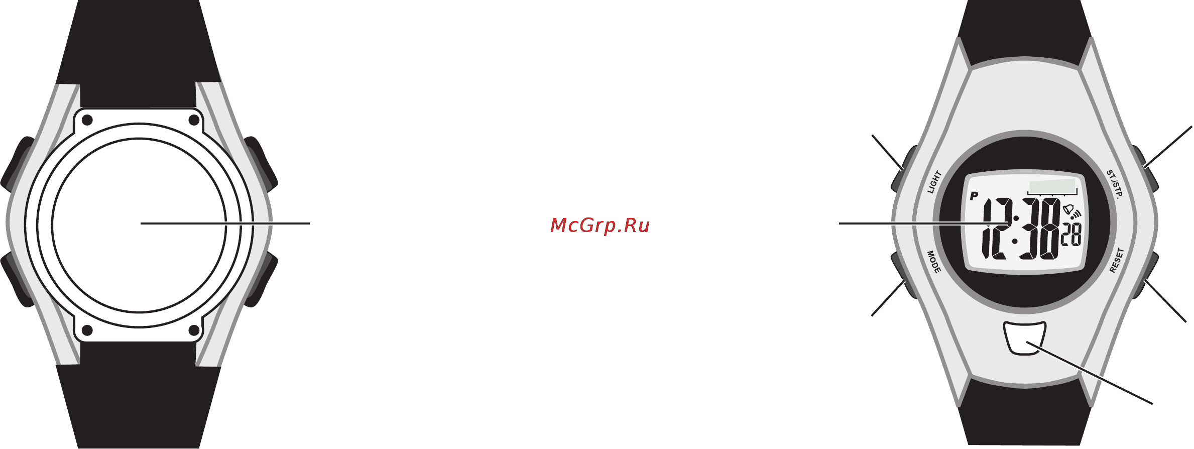 Beurer PM 15 [22/120] Button functions
