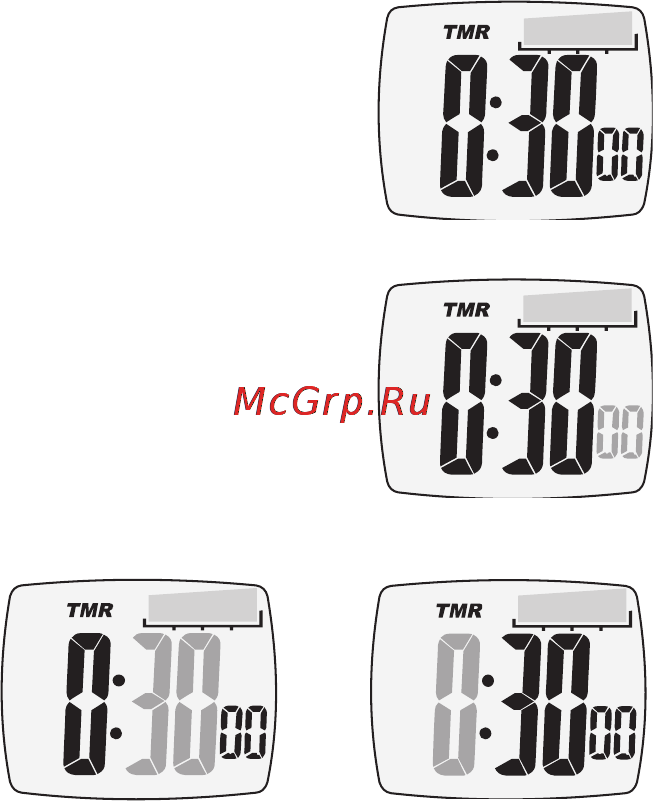 Beurer PM 15 [60/120] Modo de contador regresivo de tiempo