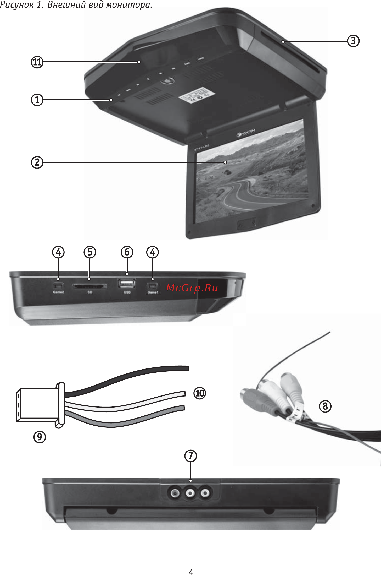Phantom S-9000DVD Инструкция по эксплуатации онлайн [4/12] 55504