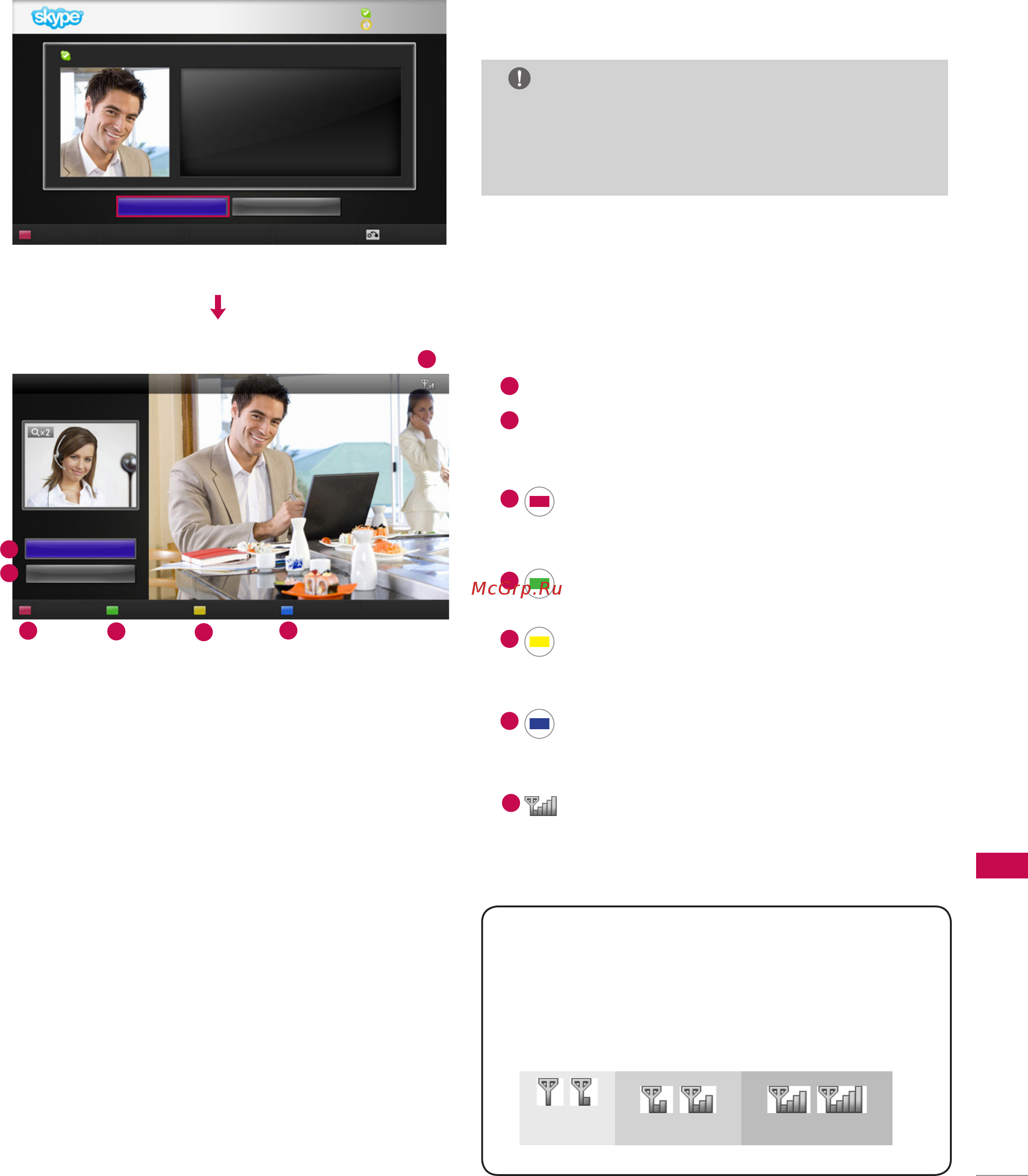 LG AN-VC300 [9/13] Сделать видеозвонок контакту