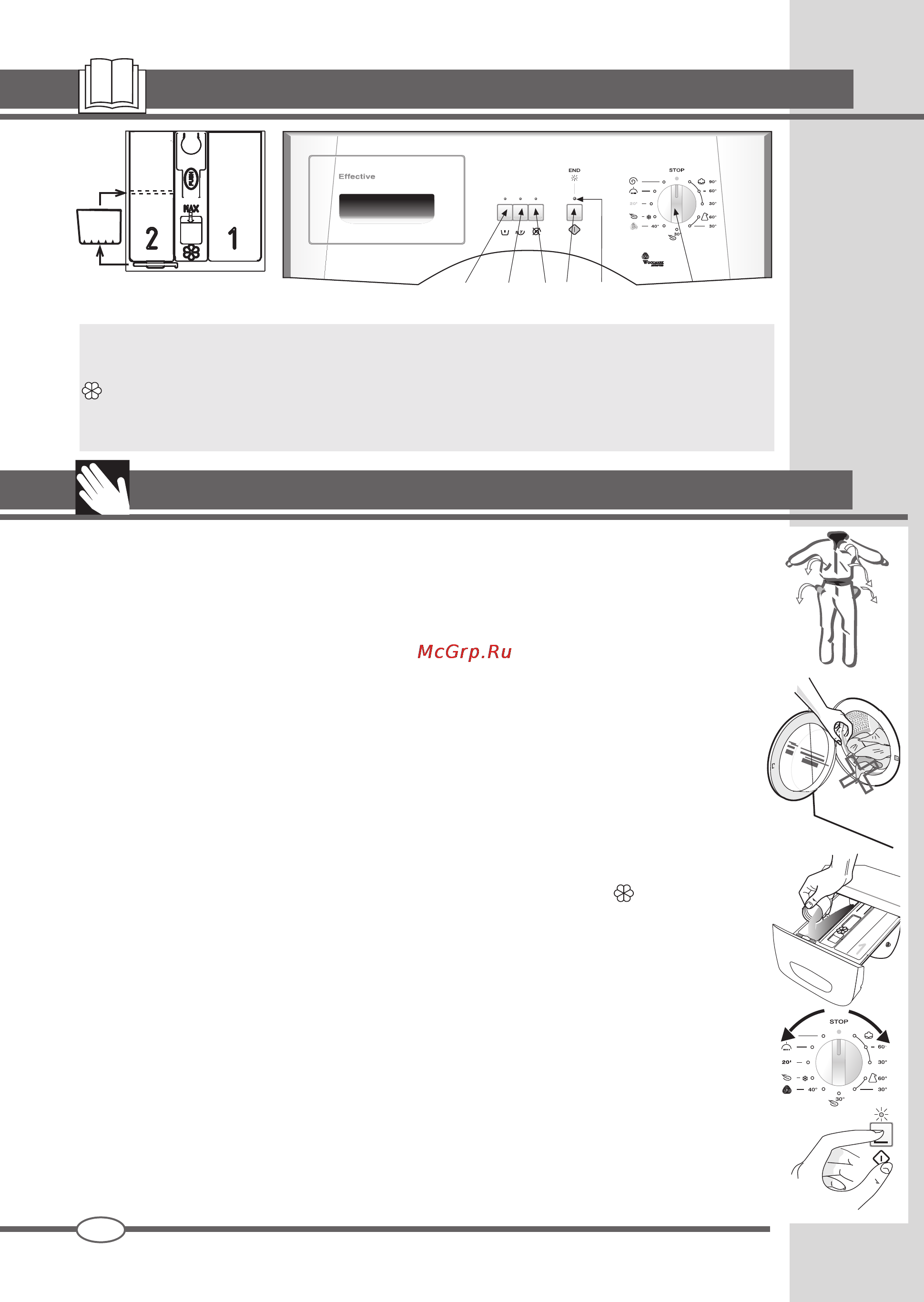 Ardo FLSN 104 EW [12/52] Laver correctement