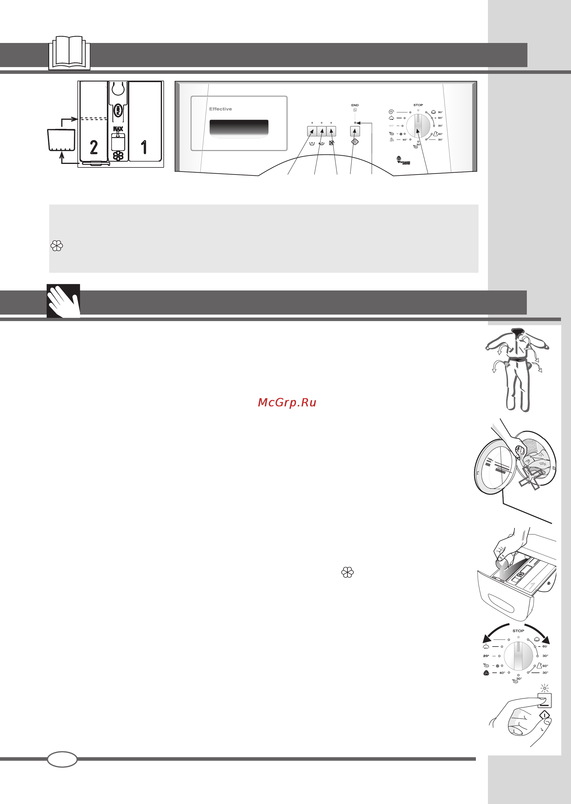 Ardo FLN 106 EW [18/52] Como lavar correctamente