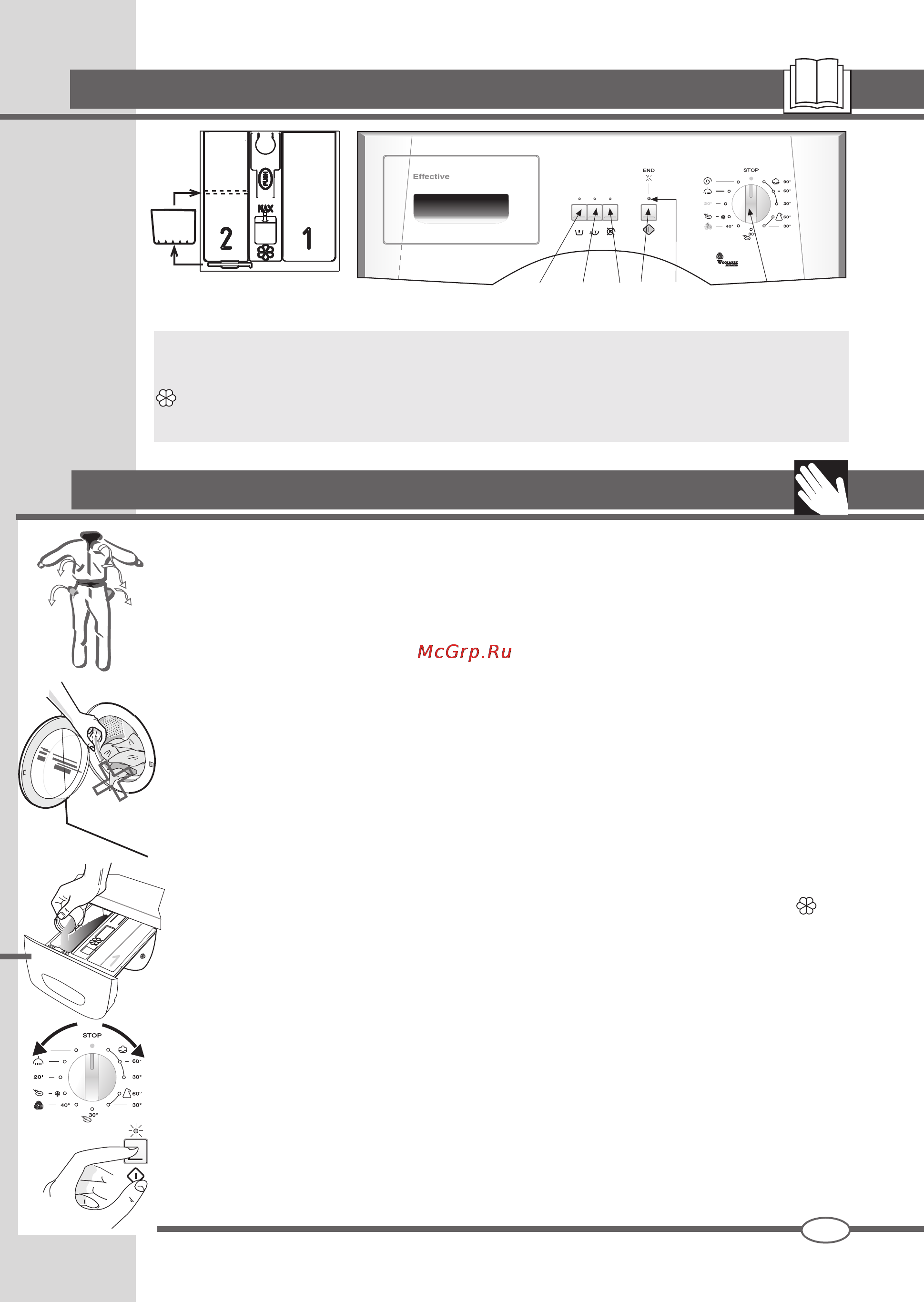 Ardo FLSN 104 EW [21/52] Correct wassen